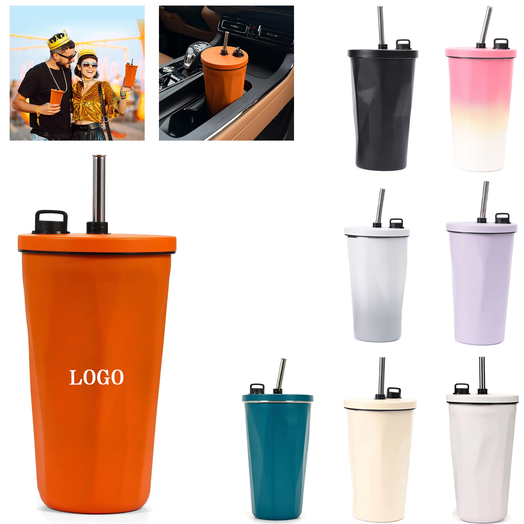 Lid Straw Tumbler