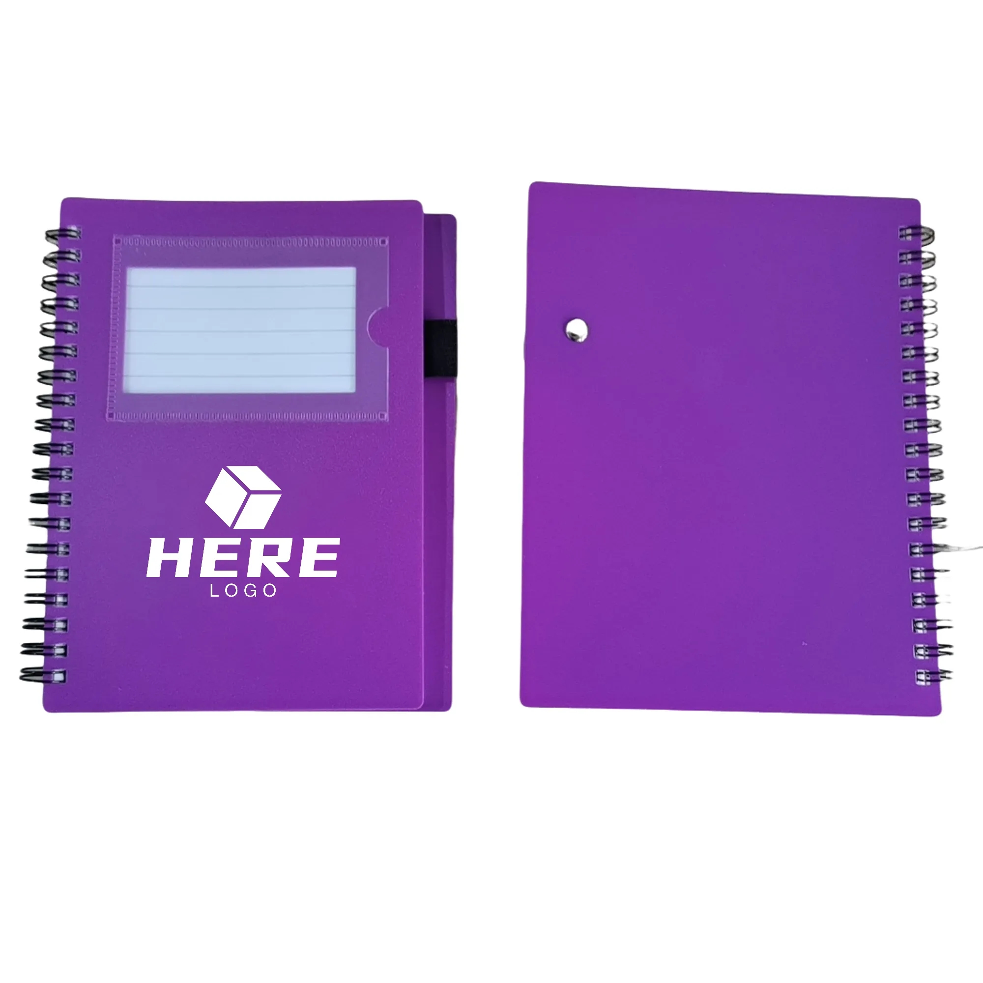 PVC Spiral Office Portable Notebook 10