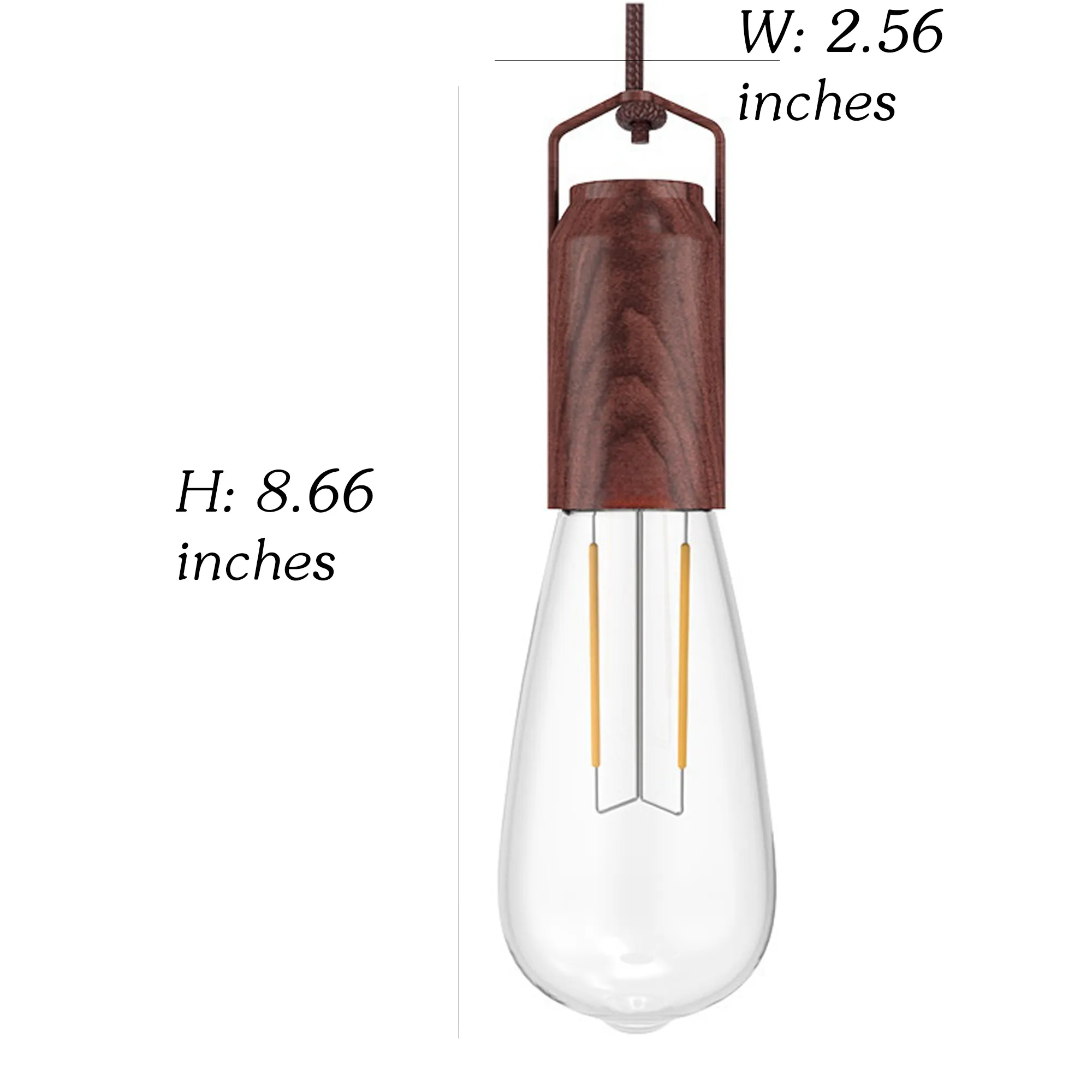 Vintage String Light Courtyard Cafe Charging Camping Tent 5
