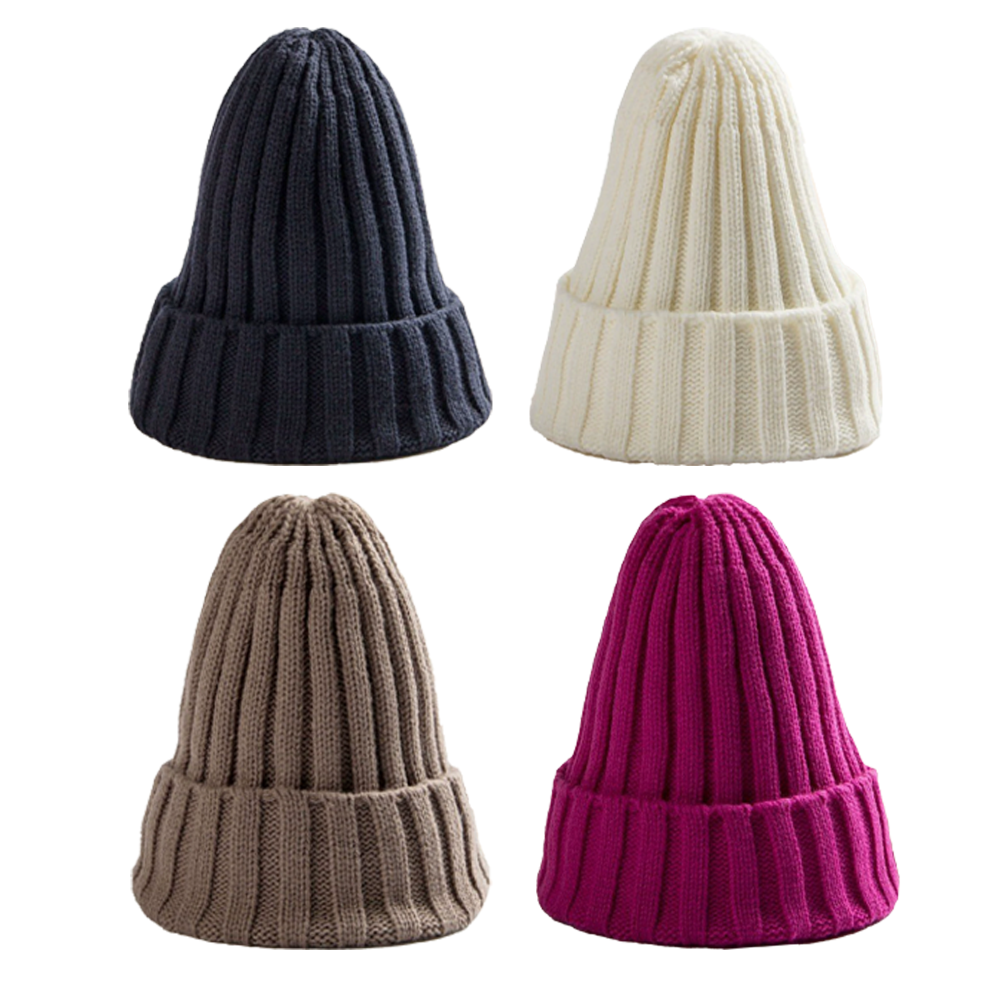 Autumn and Winter Versatile Warm Knitted Hat 10