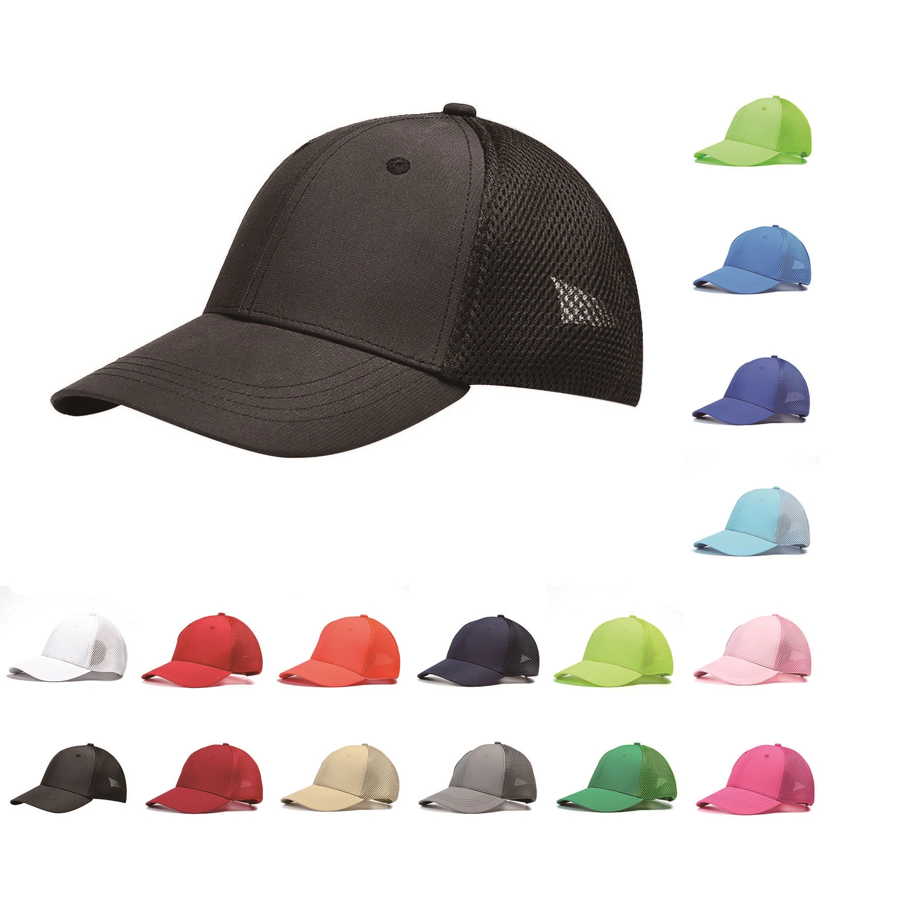 Soft Mesh Back Trucker Cap
