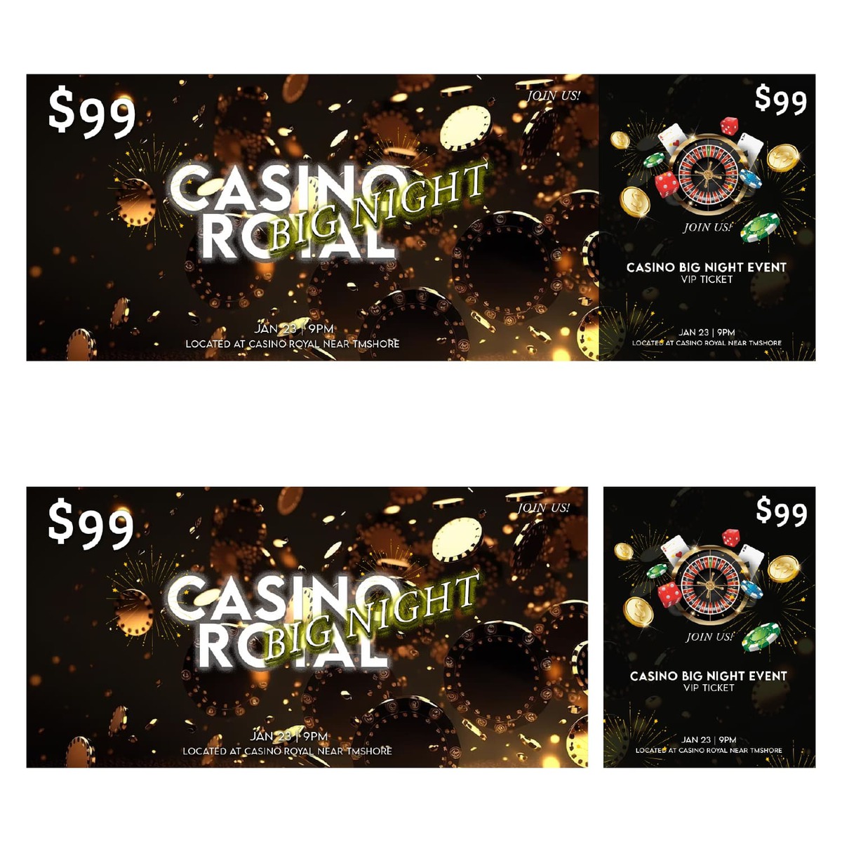 Perforated Event Ticket