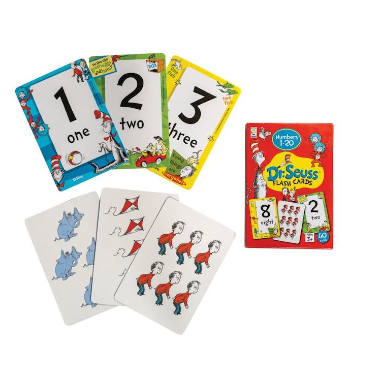Dr. Seuss' Flashcards - 4 Learning Packs 40 Cards per Pack 3