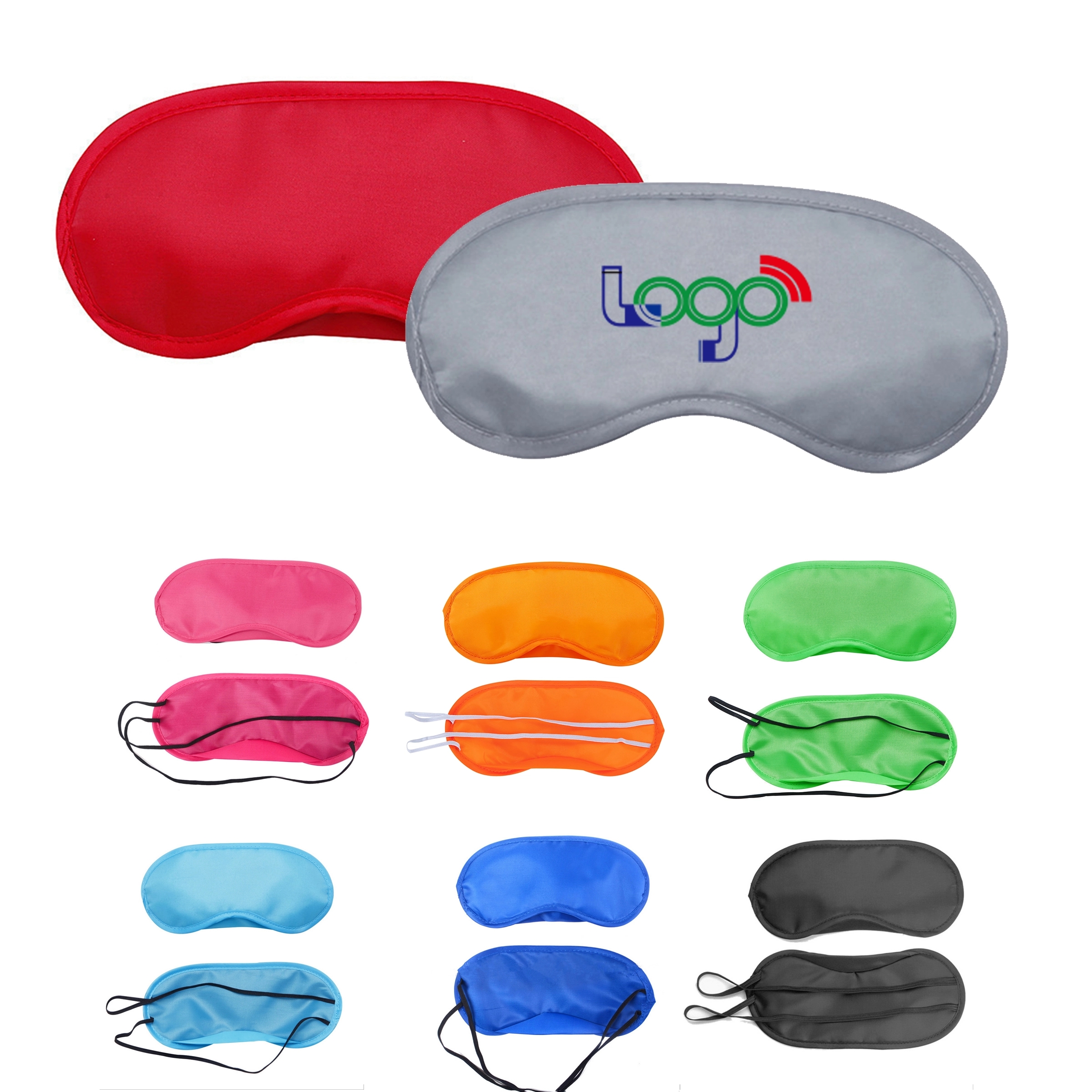 Printed Polyester Sleep Eye Mask 4