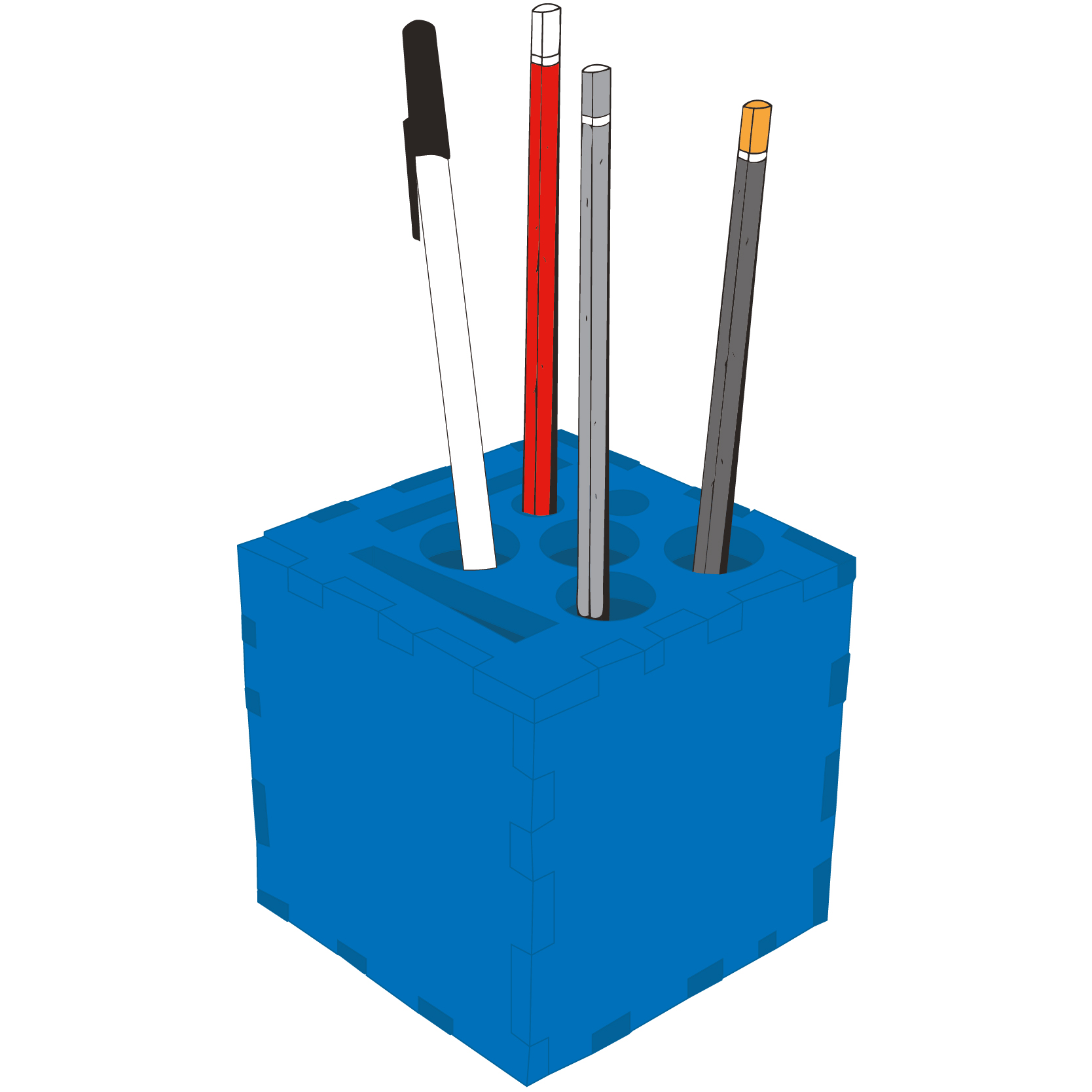 3" Puzzle Cube Organizer 41