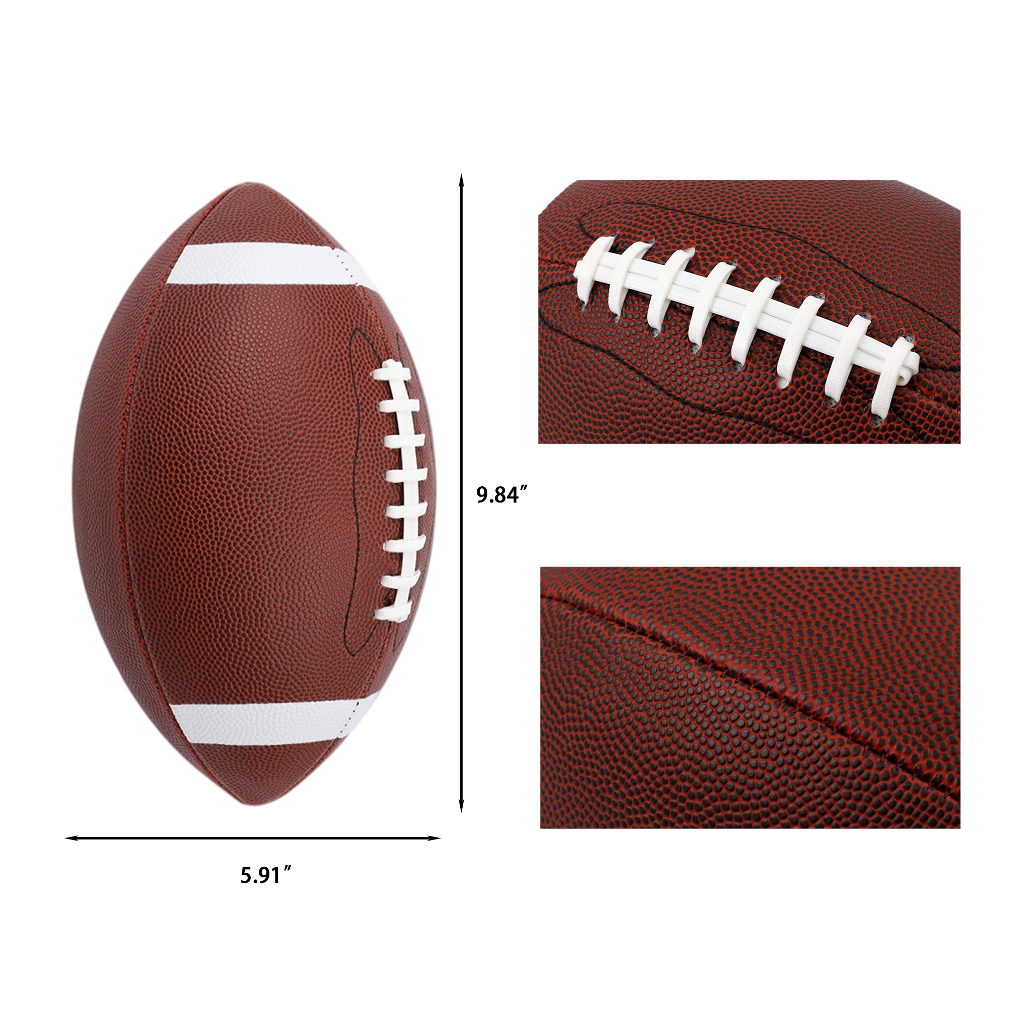 Custom Size 6 PVC Football 3