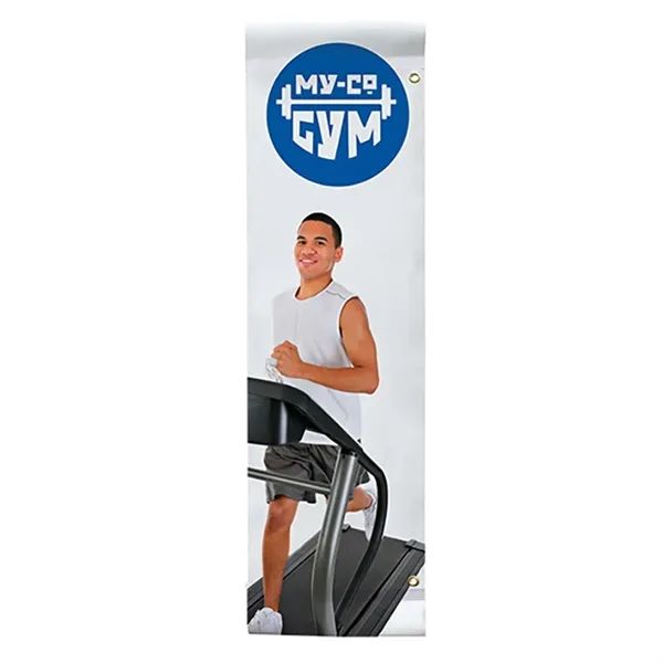 24 x 72 in Vinyl Boulevard Banner Single-Sided