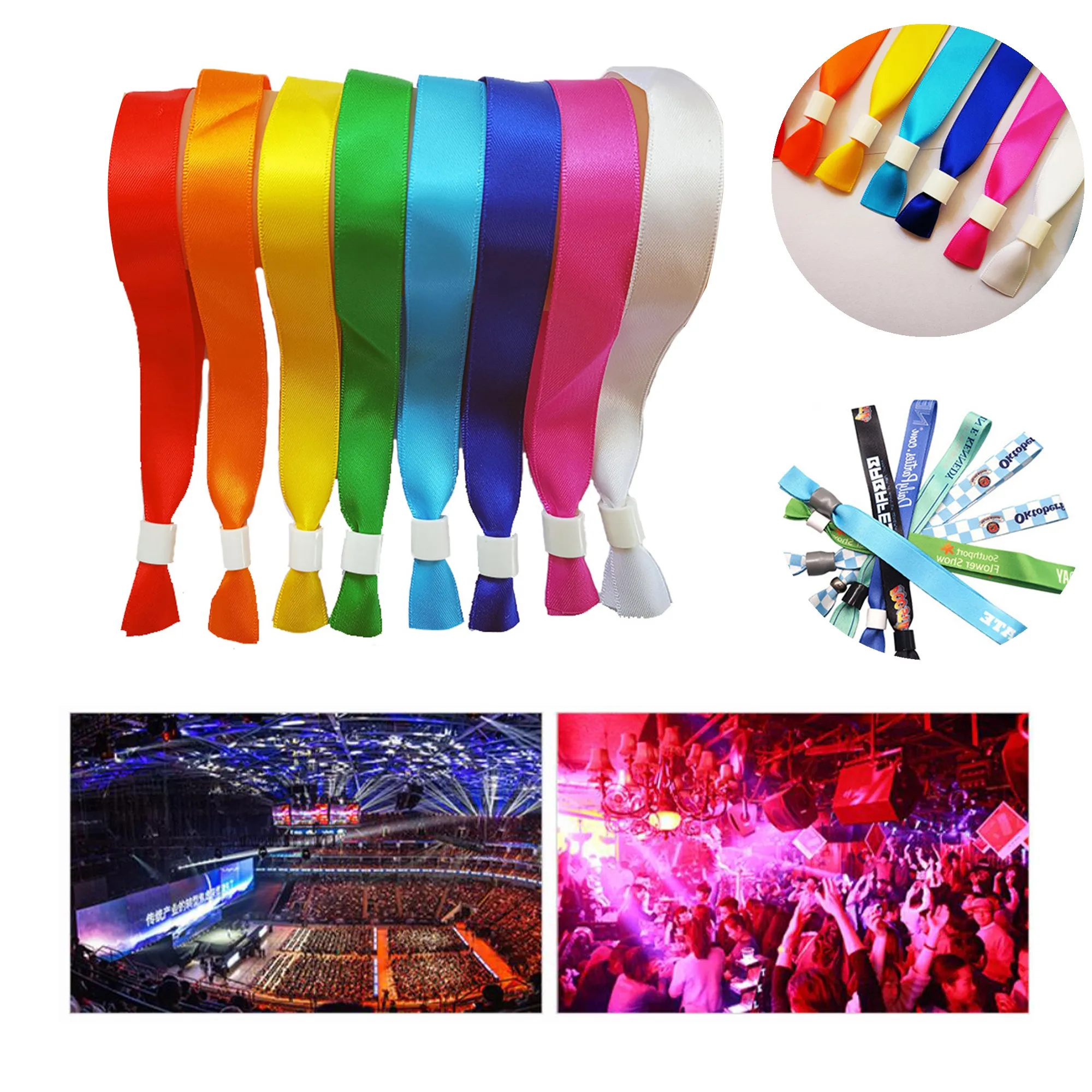 Custom Cloth Wristbands-Cloth Event Wristbands