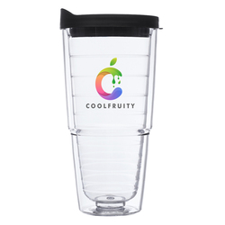 24 oz. Comet Double-Wall Acrylic Tumbler (Full Color Imprint)