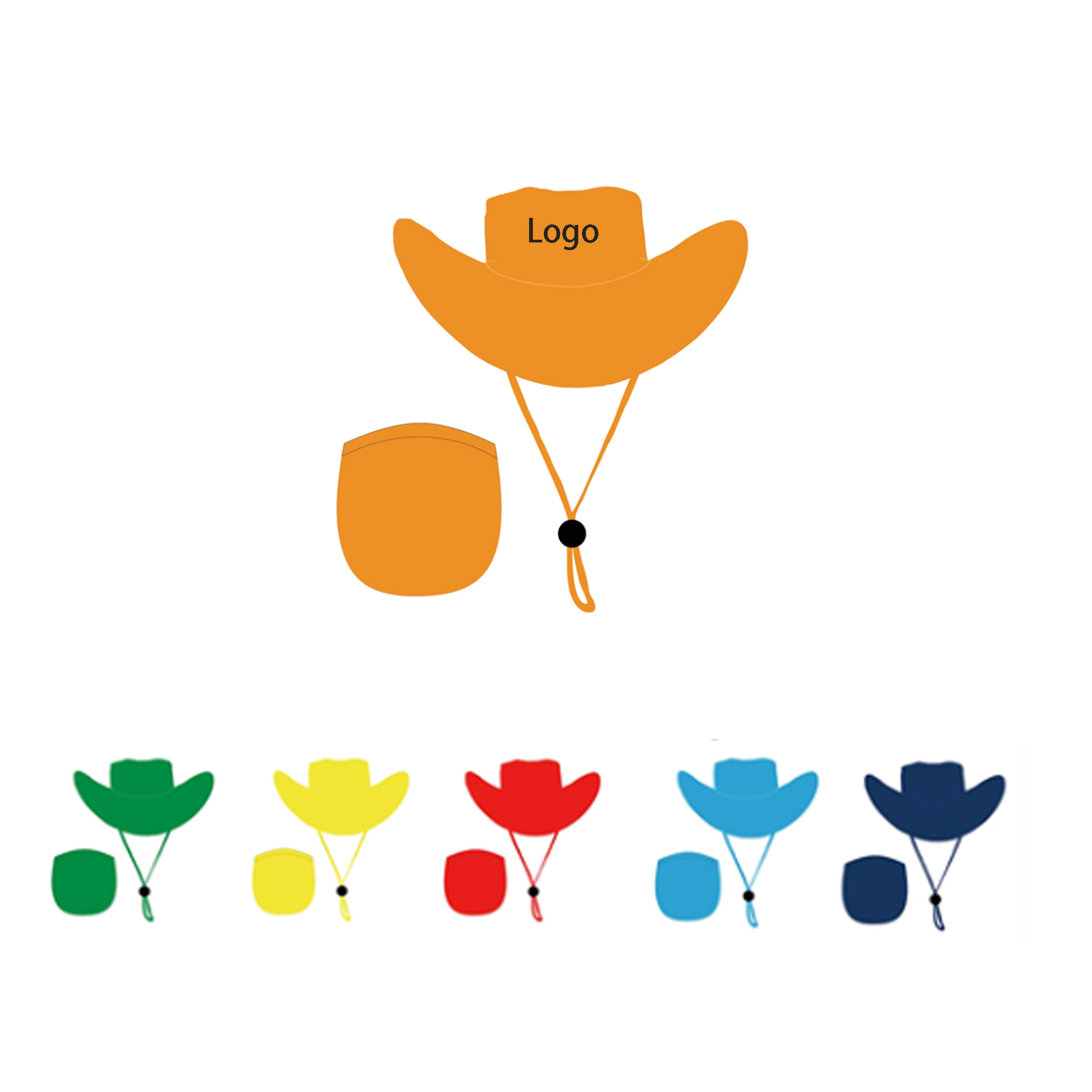 Cowboy Hat with Pouch 3