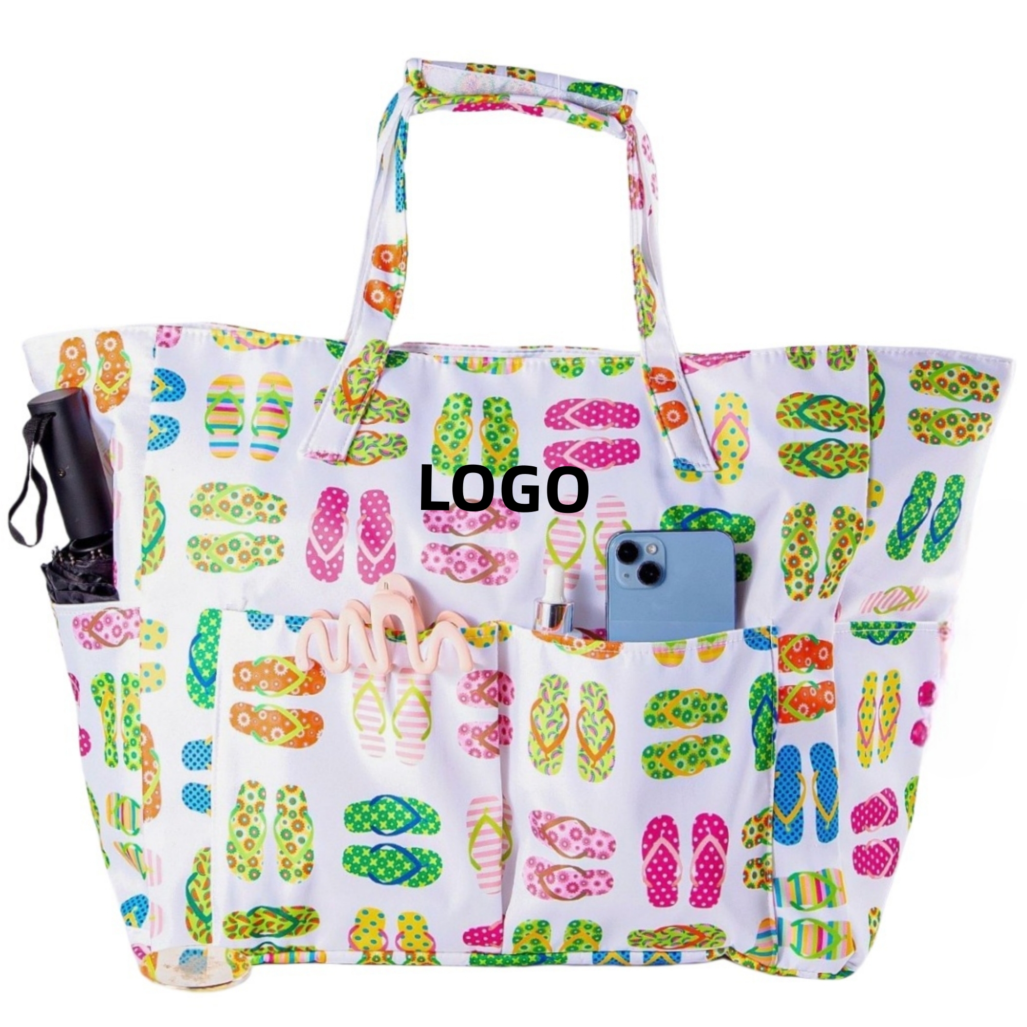 Oxford Cloth Waterproof Tote Bag, custom tote bag with logo imprint 11