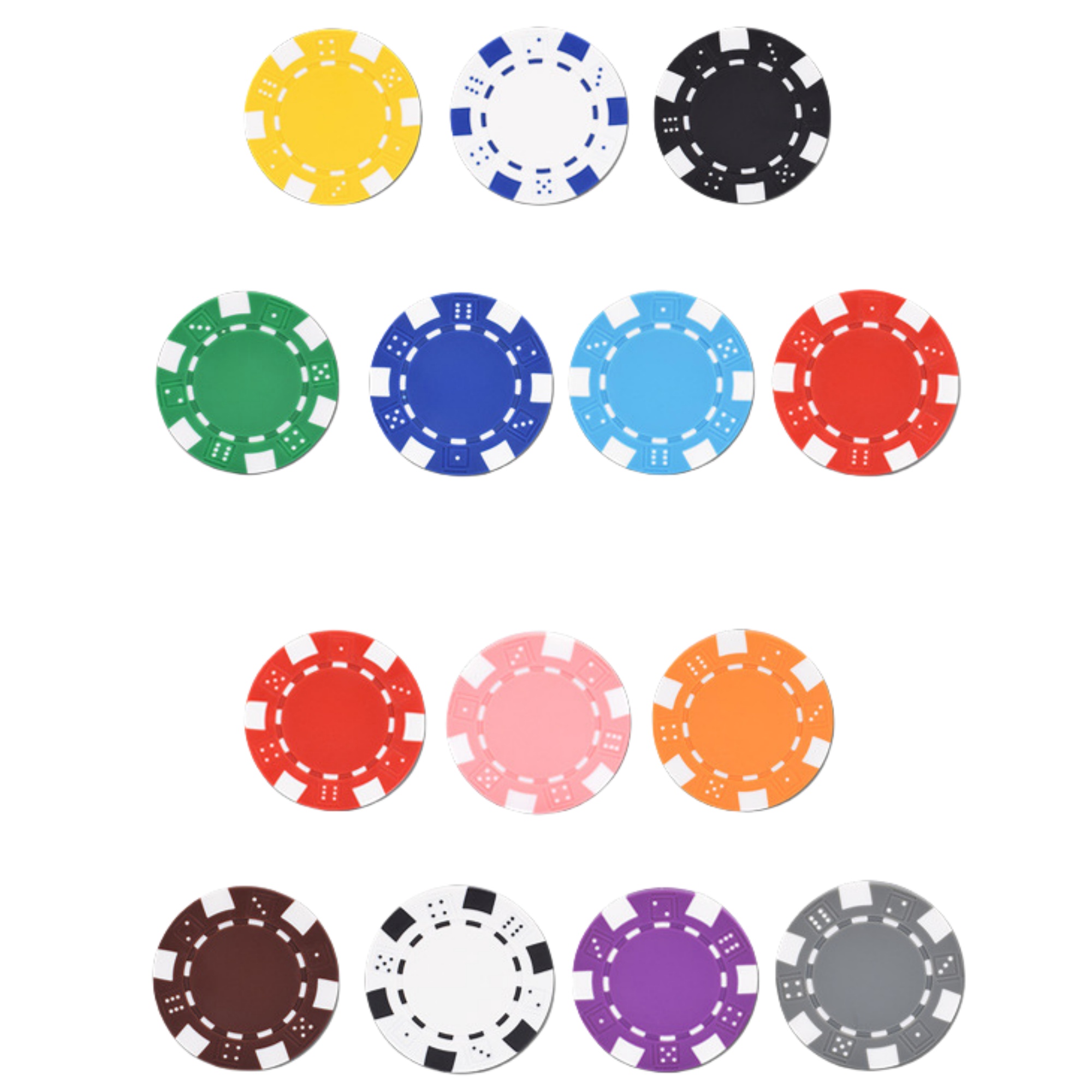 Sturdy Reusable ABS Poker Chip 8