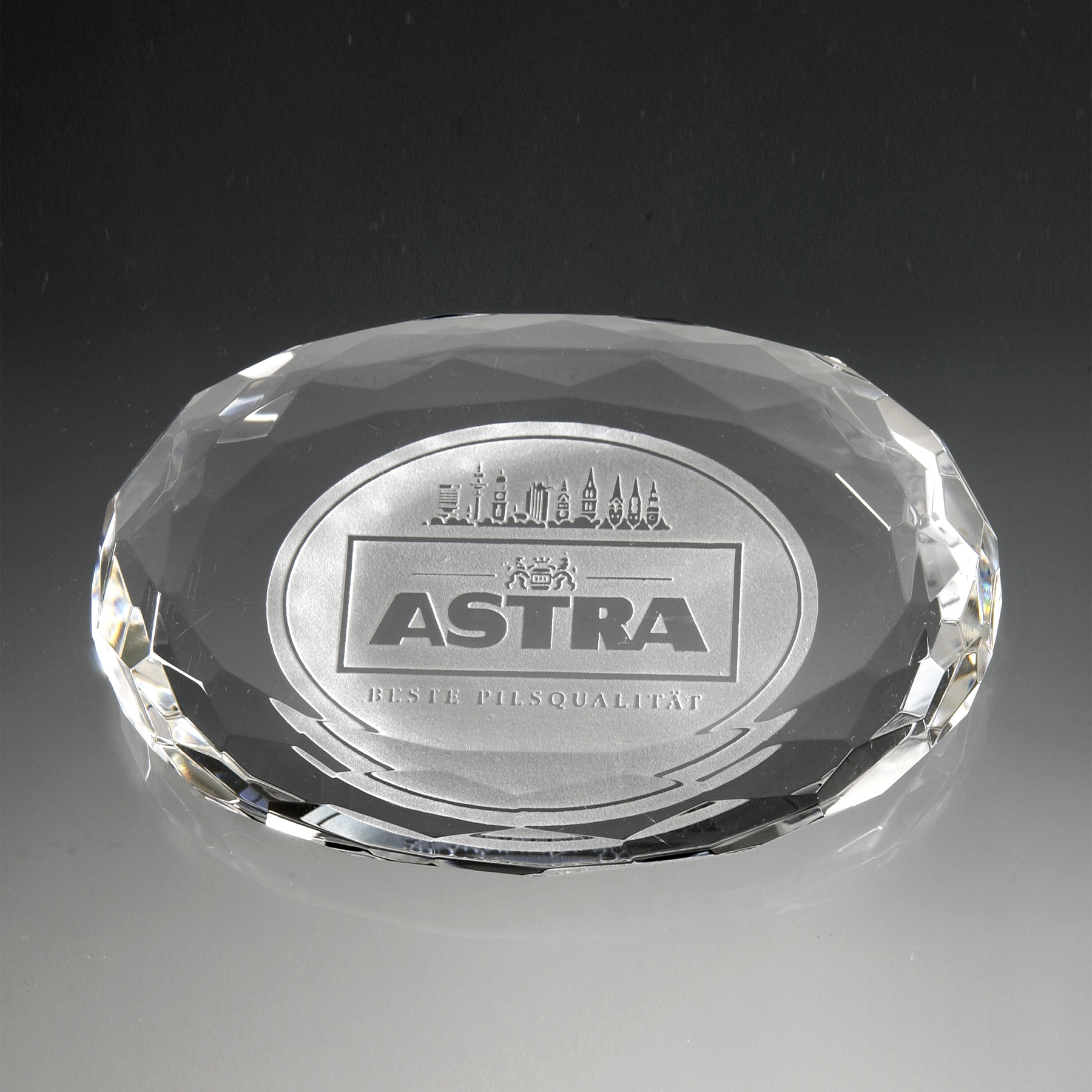 4-1/2" Oval Paperweight 12