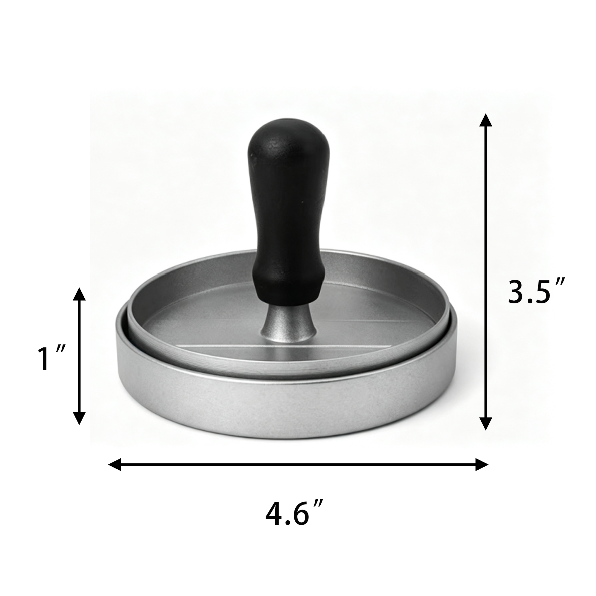 Aluminum Hamburger Press Patty Maker 3
