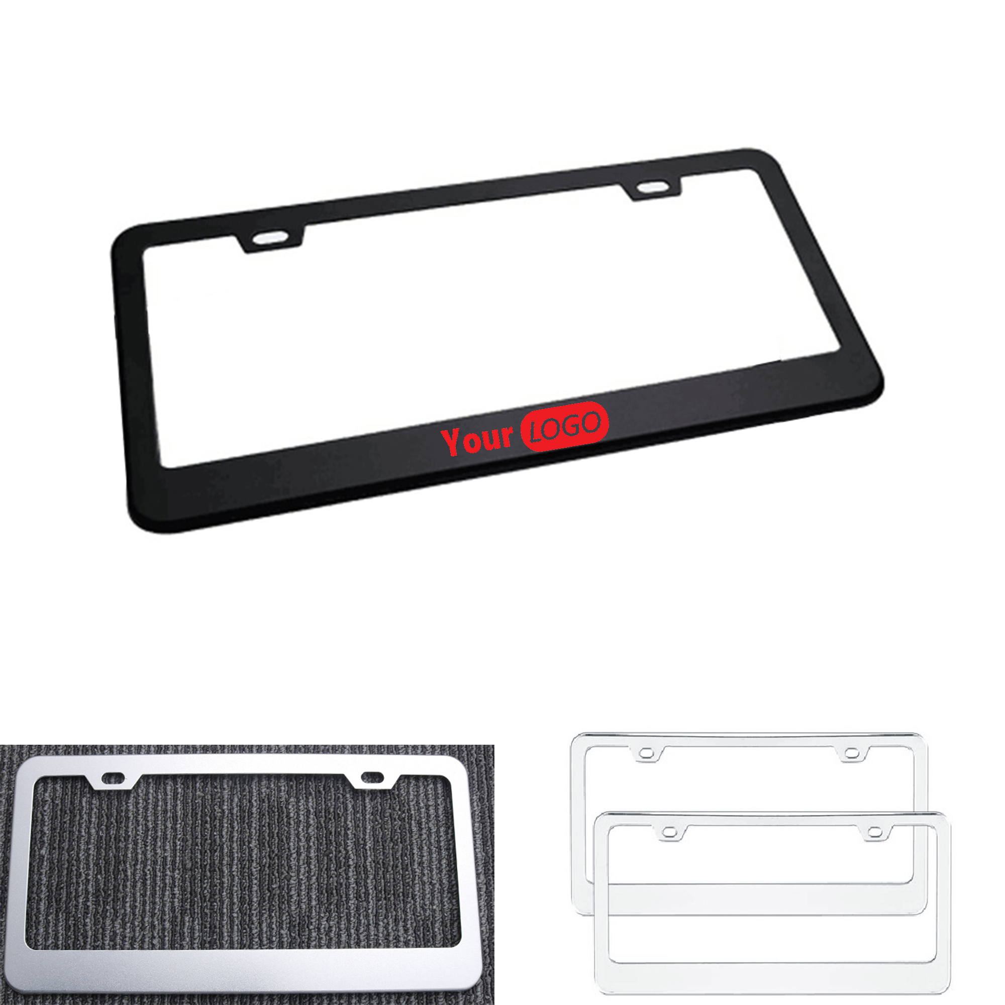 Aluminium Alloy  Car License Plate Frame 4