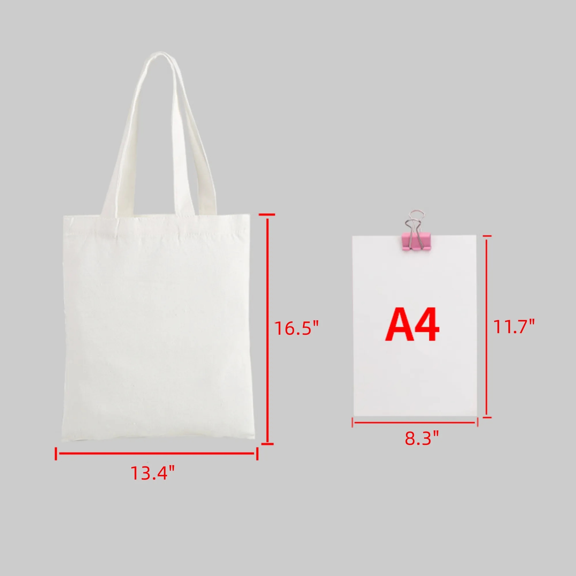 Full Color Cotton Canvas Tote Bag MOQ 50, custom tote bag with logo imprint 17