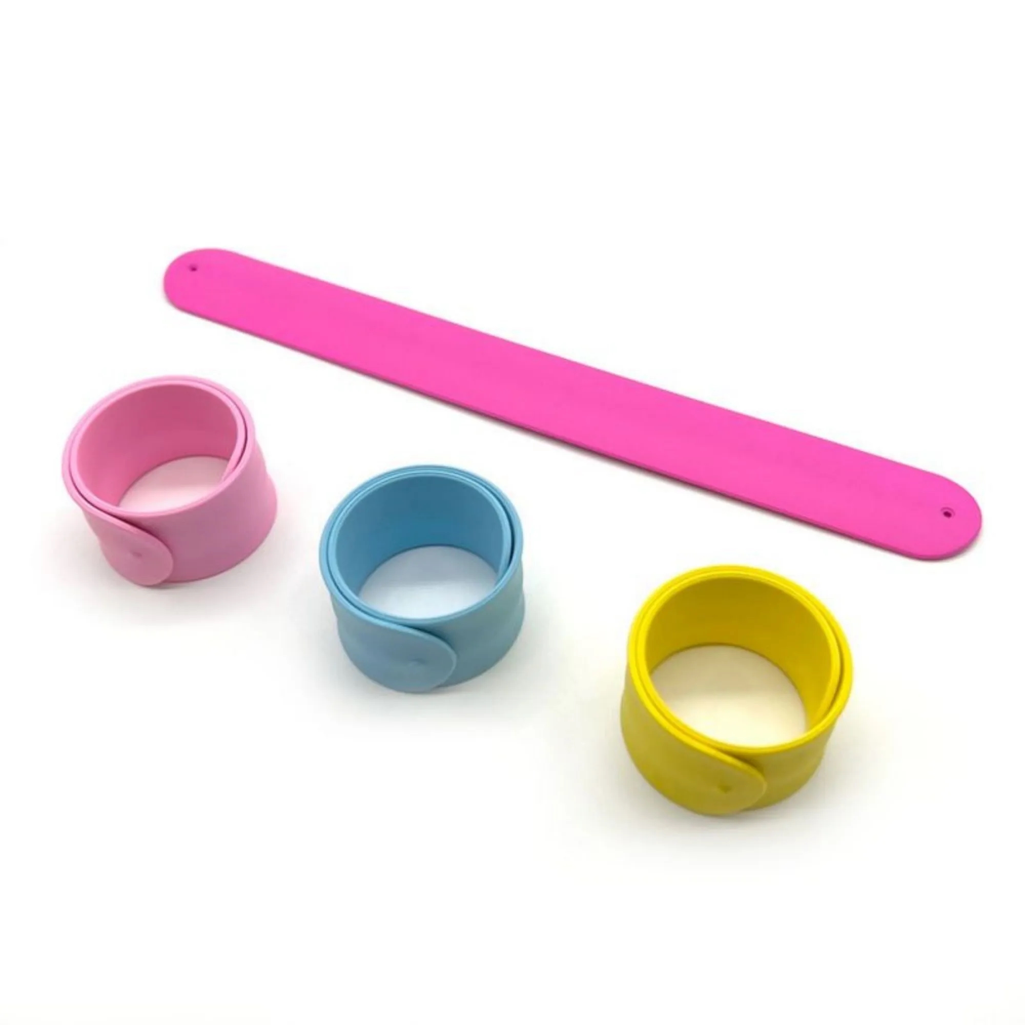 Colorful Silicone Slap Bracelet 14