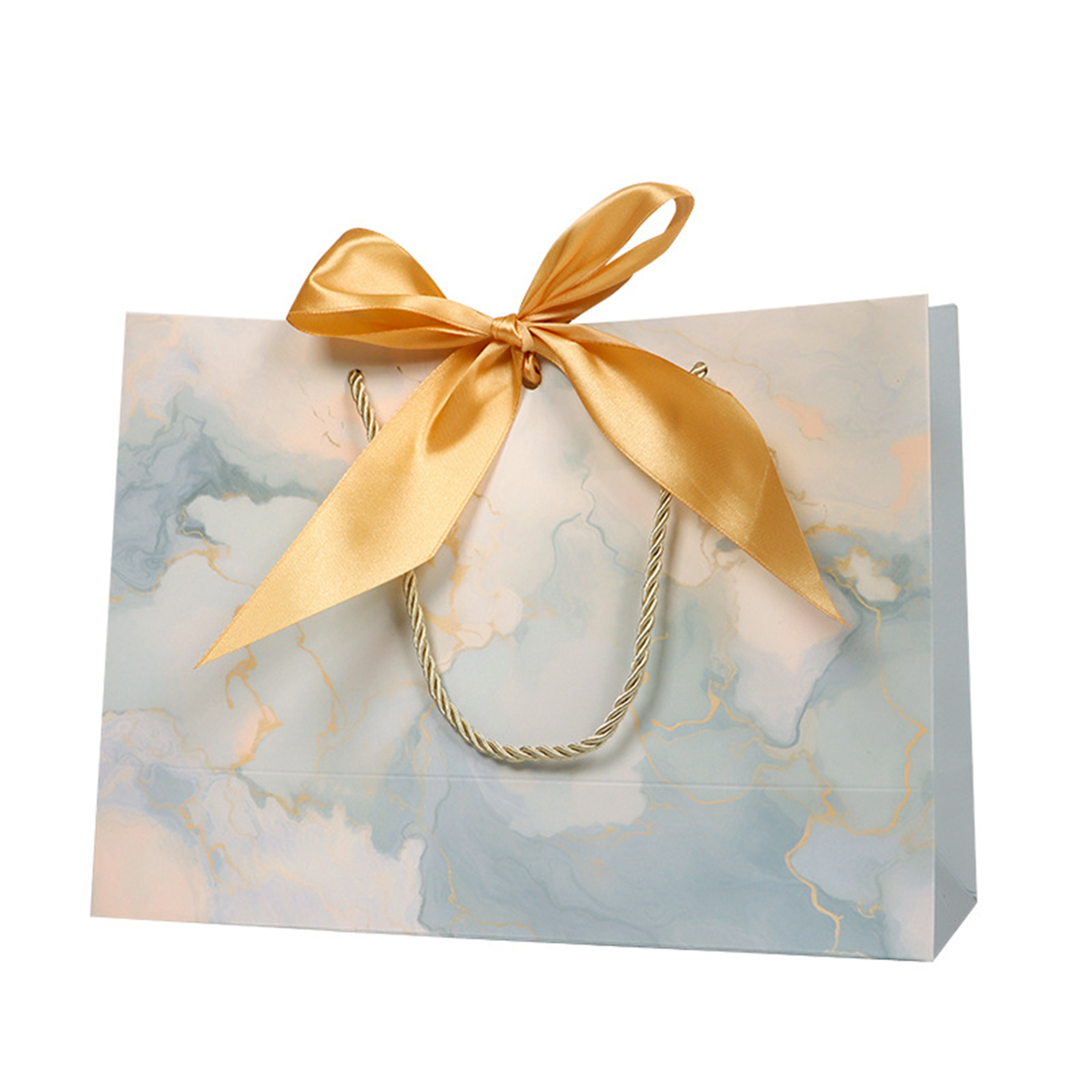 Paper Customizable Gift Bag With Bow Tie 17