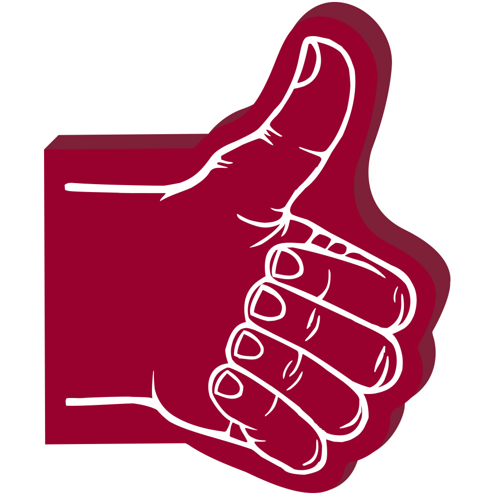 Giant Thumbs Up Hand 85