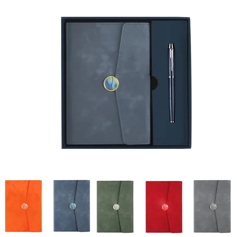 Soft Touch Notebook with Pen