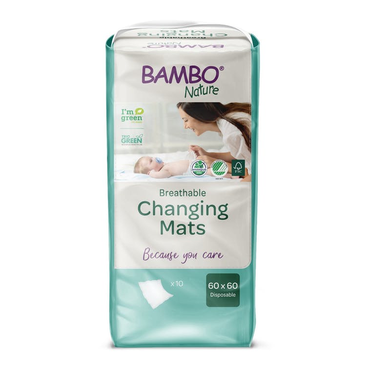 Changing Mats - Disposable 60" x 60" 3