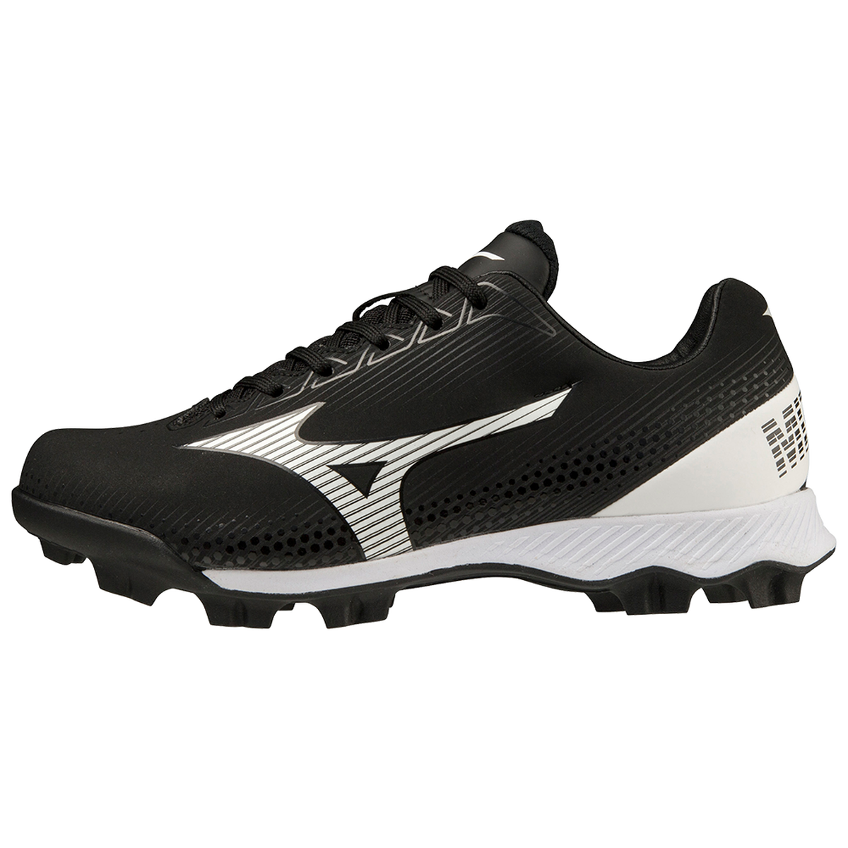 Mizuno Wave Lightrevo JR Low Molded Rubber Baseball Cleat 9