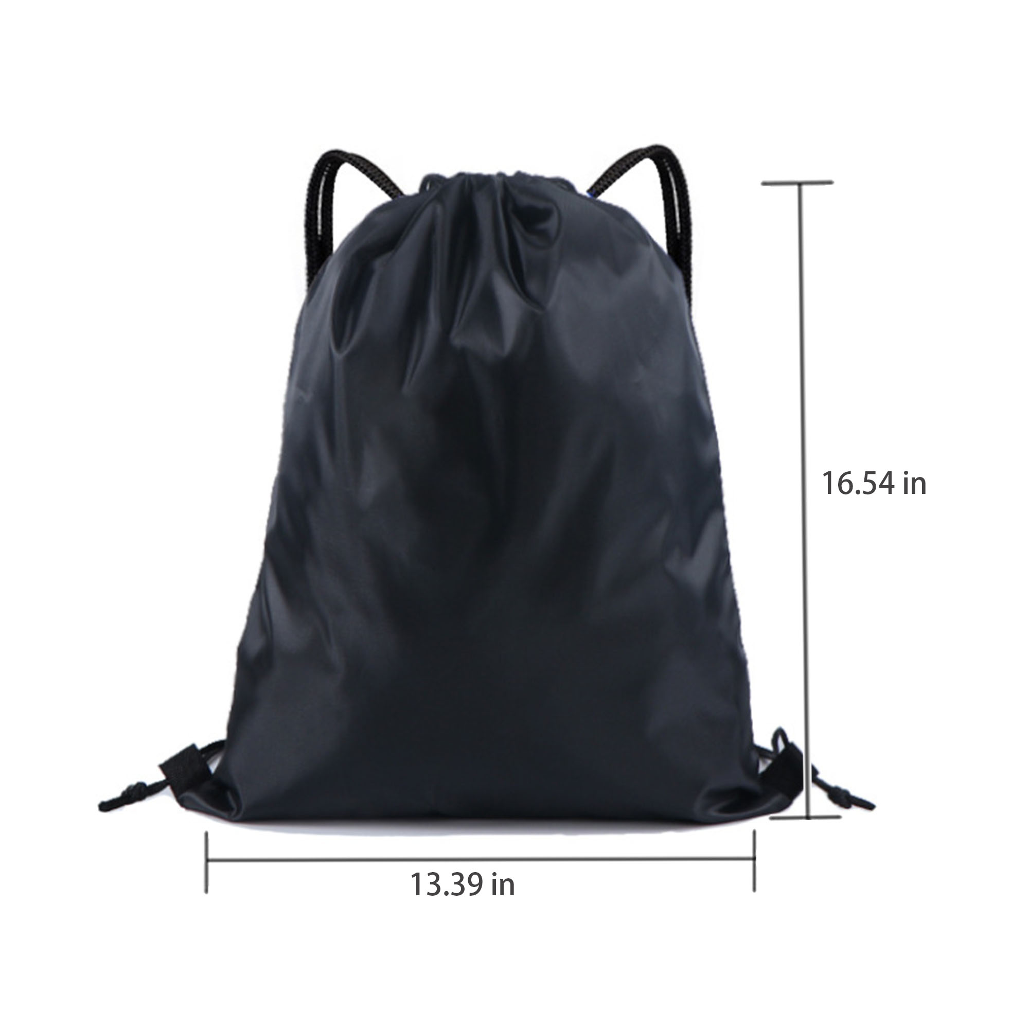 Drawstring Backpack Oxford cloth Water Resistant String Bag 4