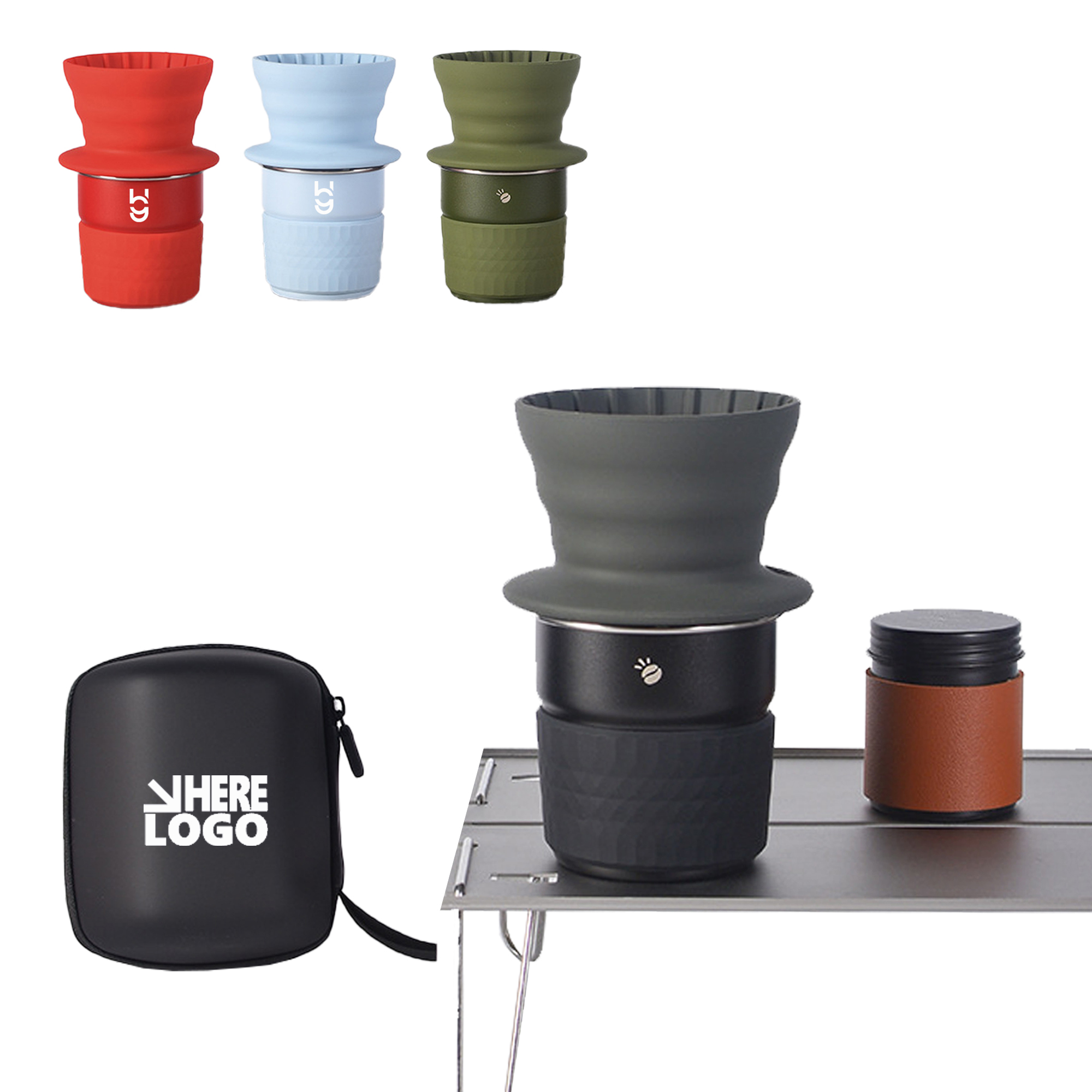 Travel Pour-over Coffee Maker Set 3