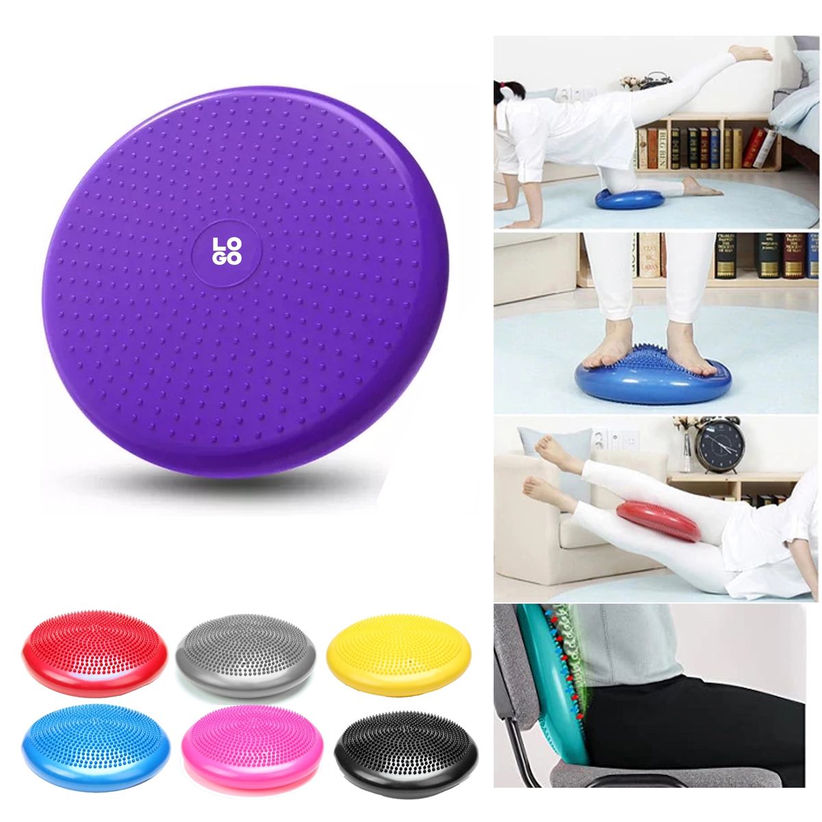 Inflated Wobble Cushion