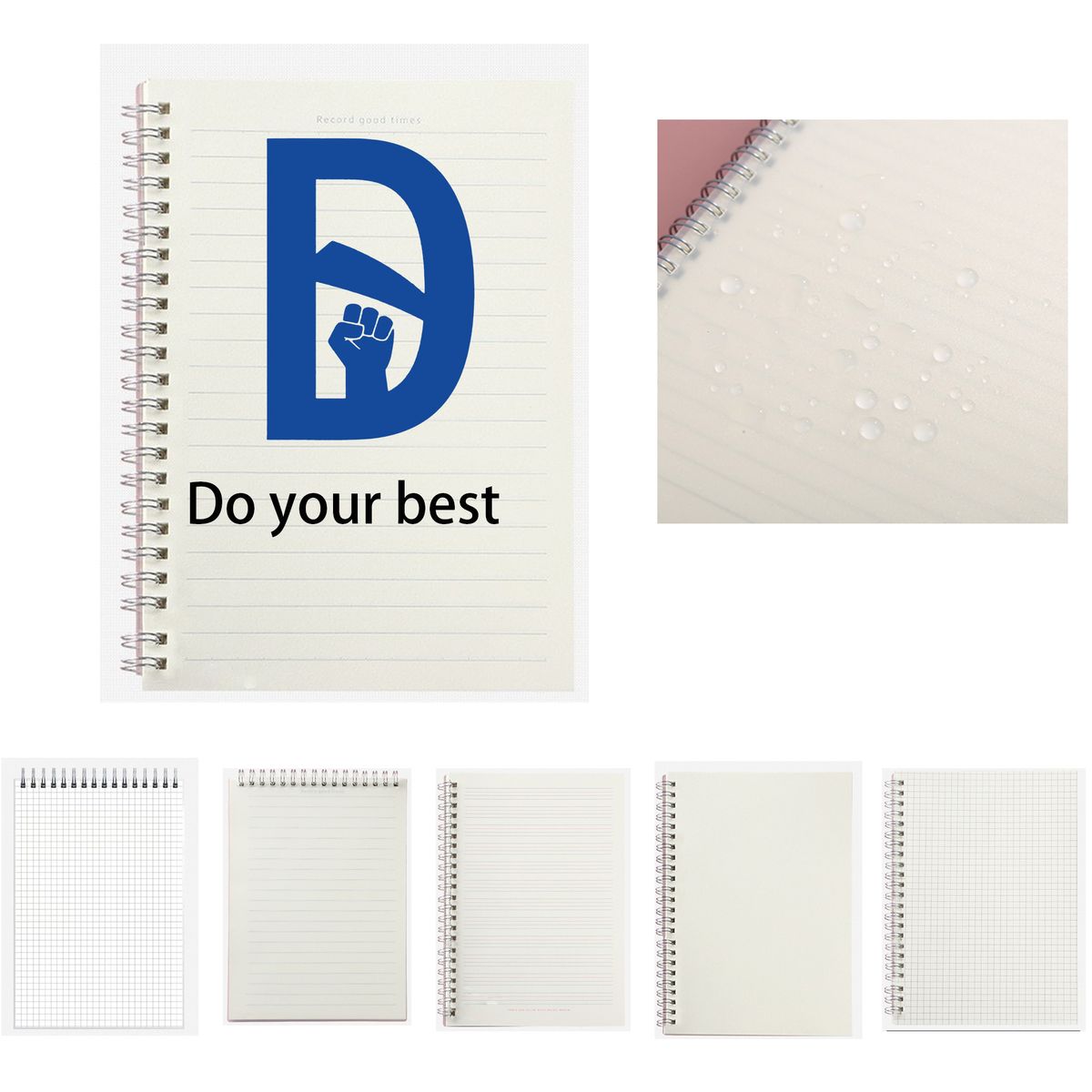 A5 11.42"x8.27" Loose Leaf Paper Notebook 5