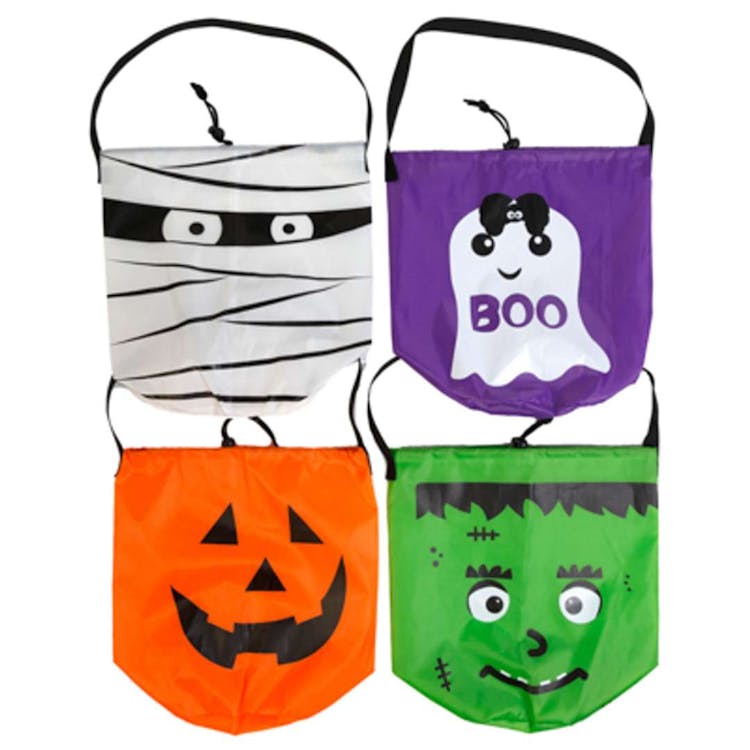 Trick-or-Treat Drawstring Bags - Assorted 3