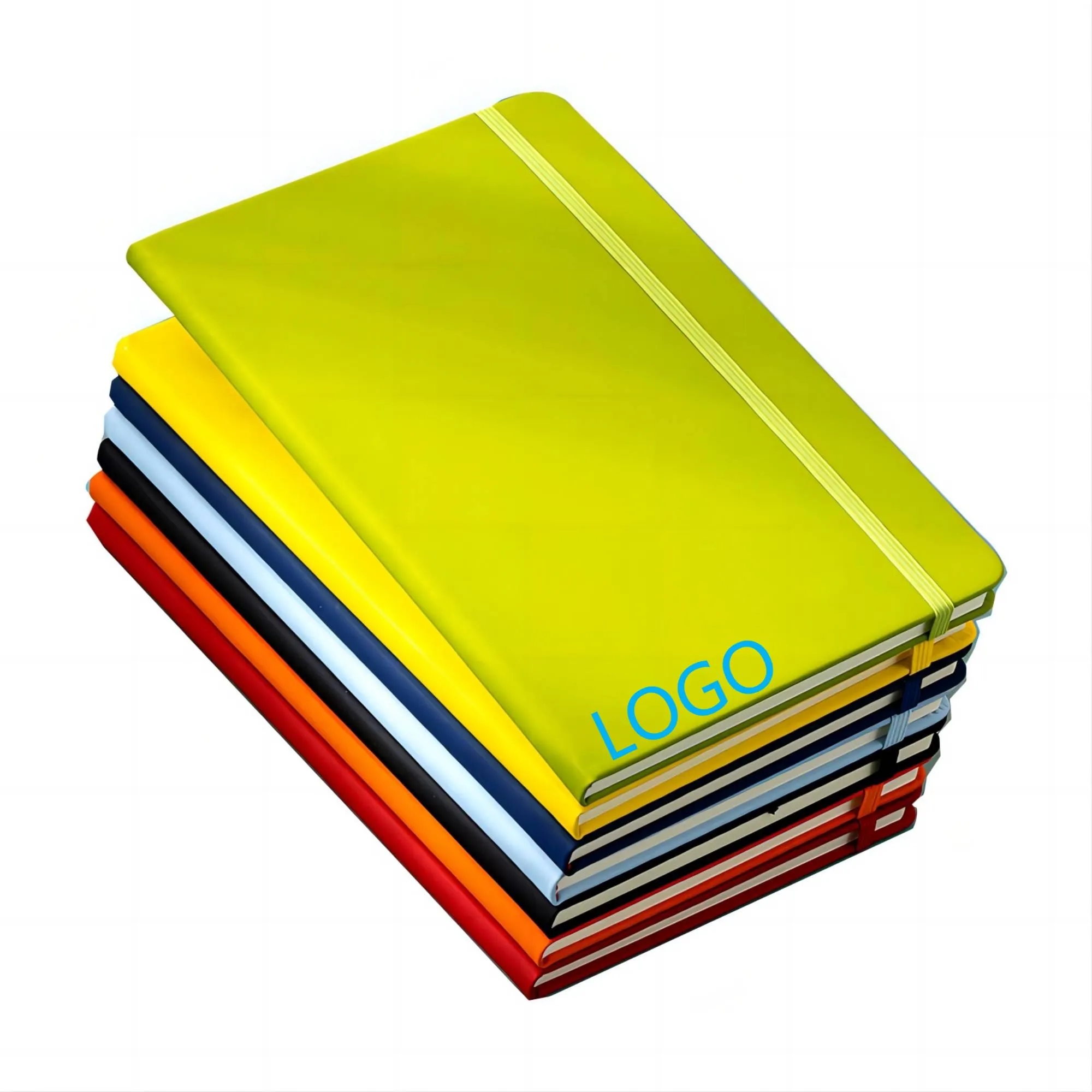 Full Color Pu Leather A5 Strappy Notebook