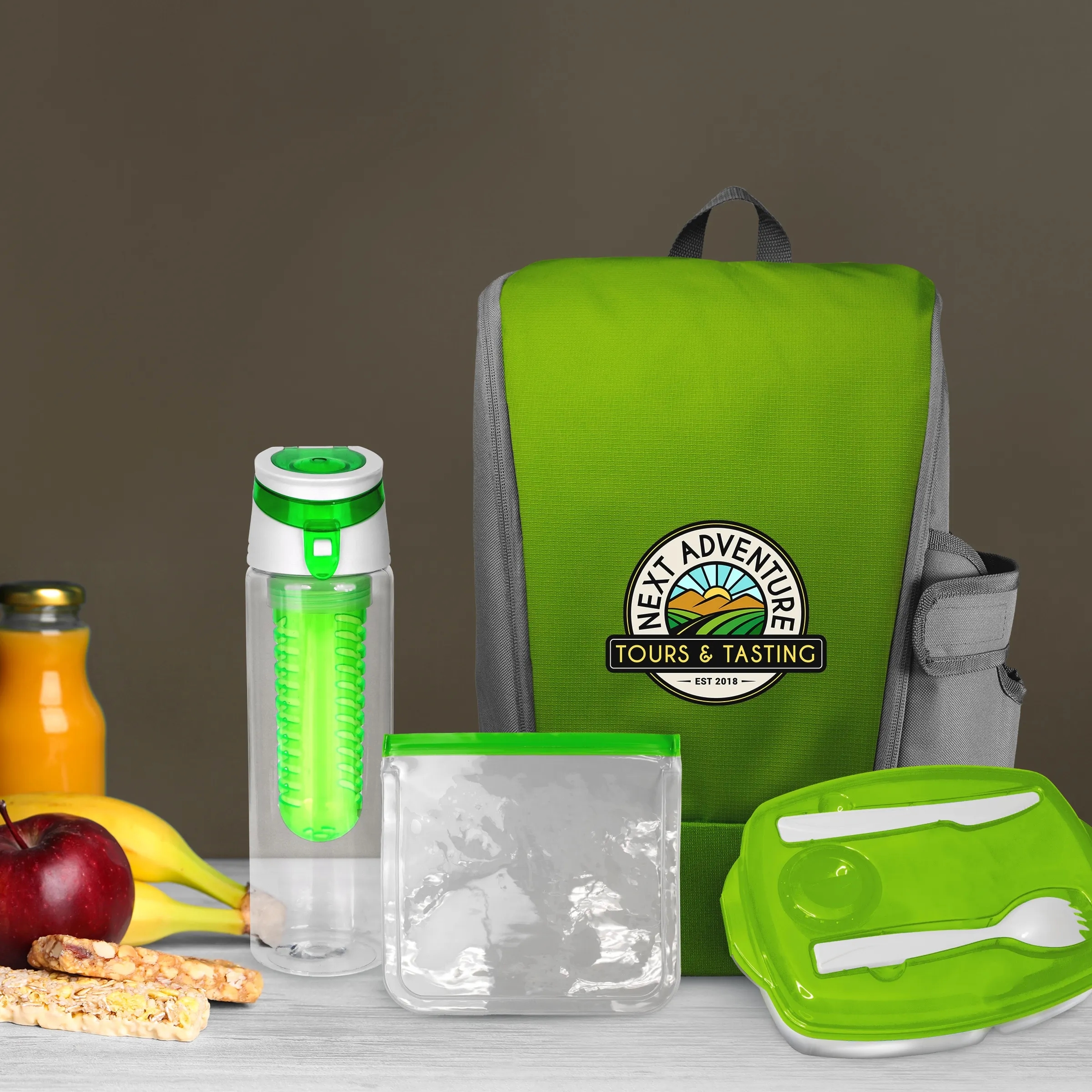 Zippy Cooler Lunch & Drink Set 11