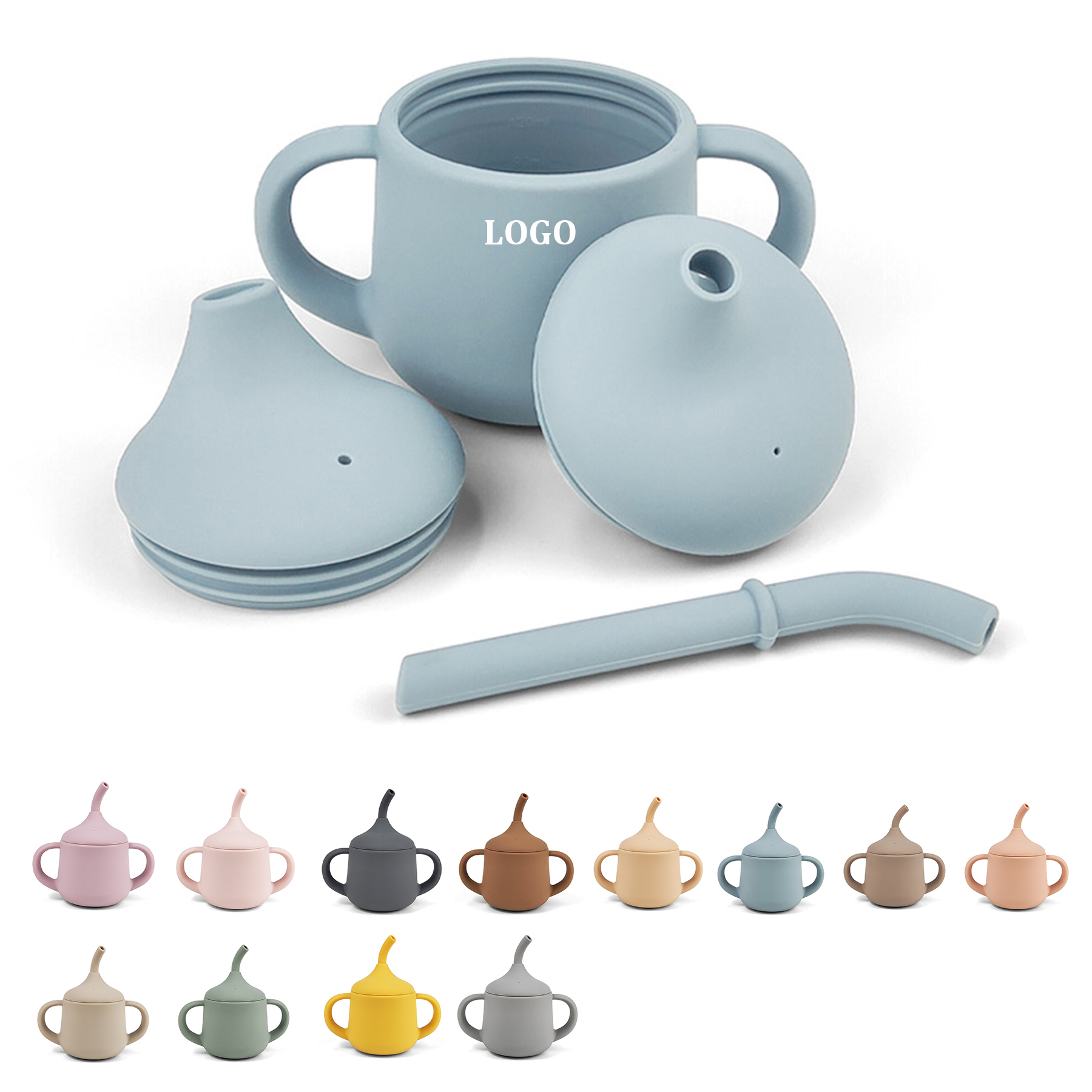 Silicone Baby Sippy Cup 27