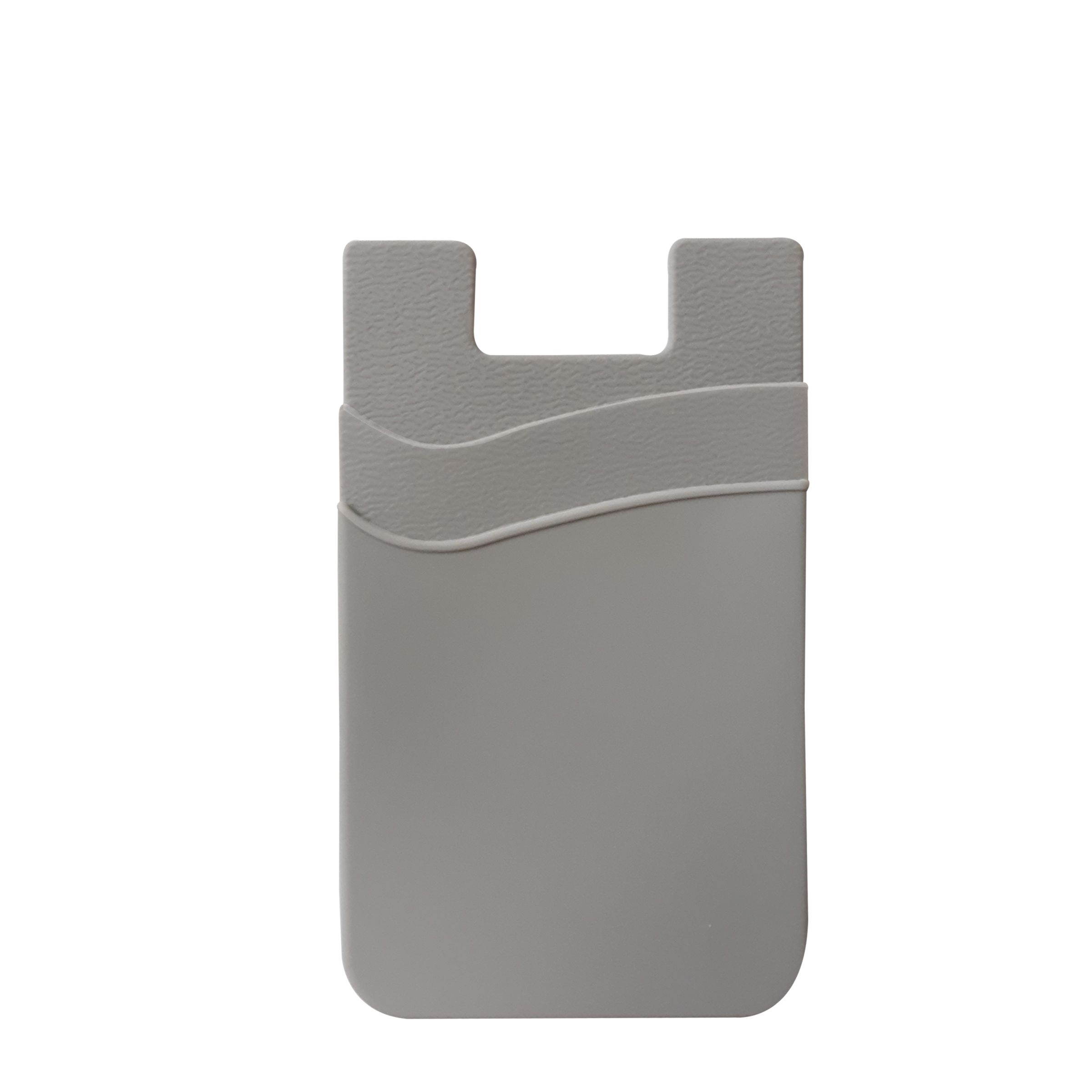 Dual Pocket Silicone Cell Phone Wallet 38