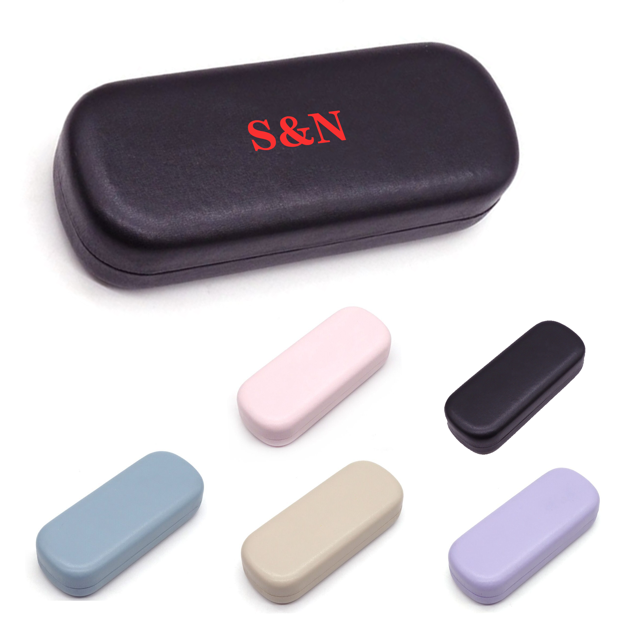 Portable Leather Glasses Storage Case 7