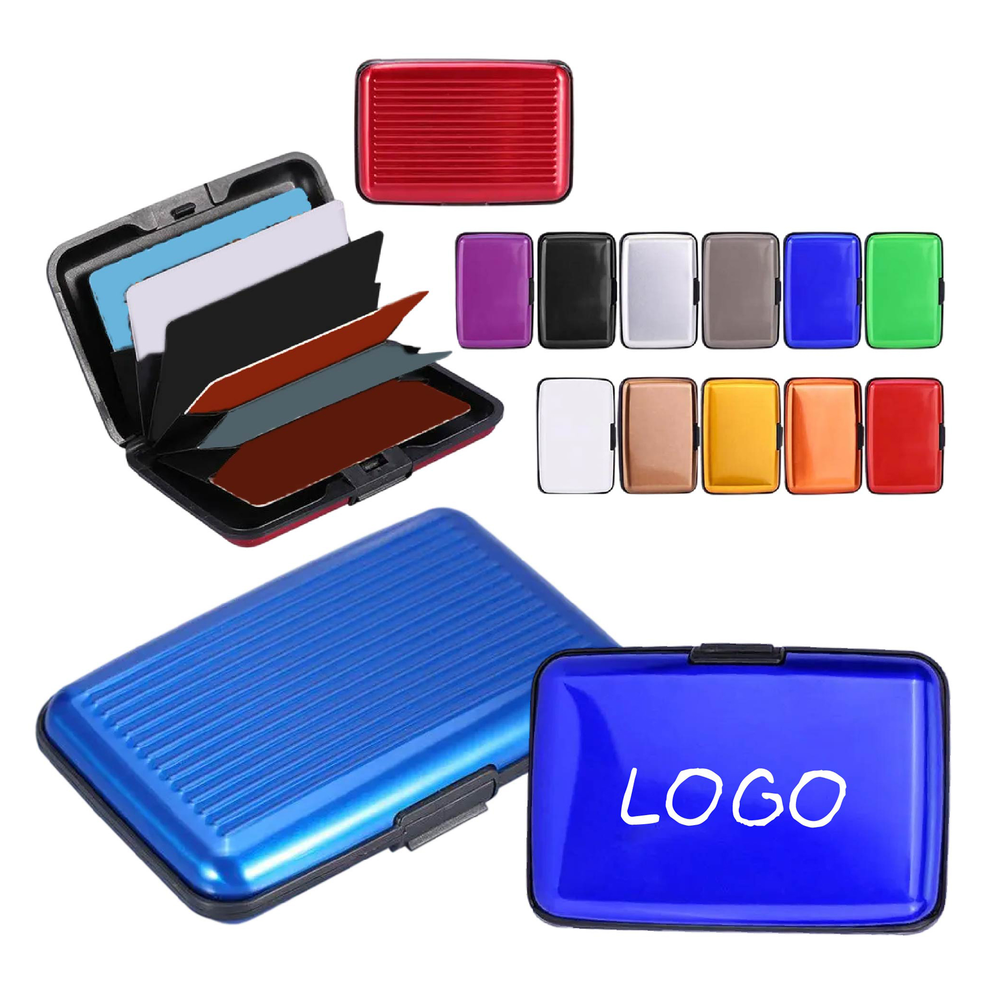 Aluminum Wallet Card Holder