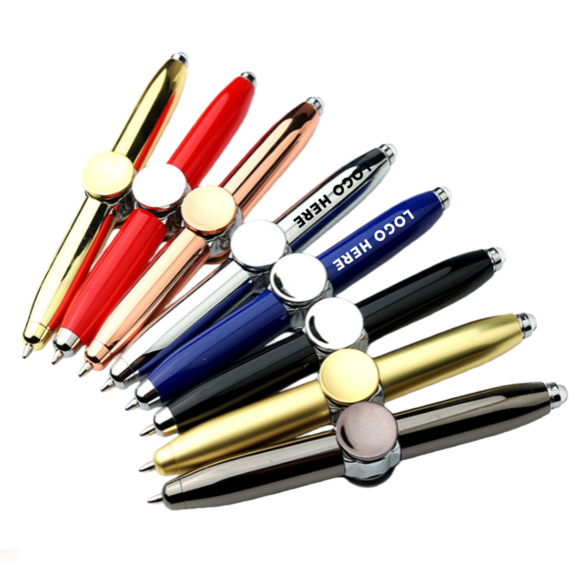 Led Stress-Relief Spinning Pen