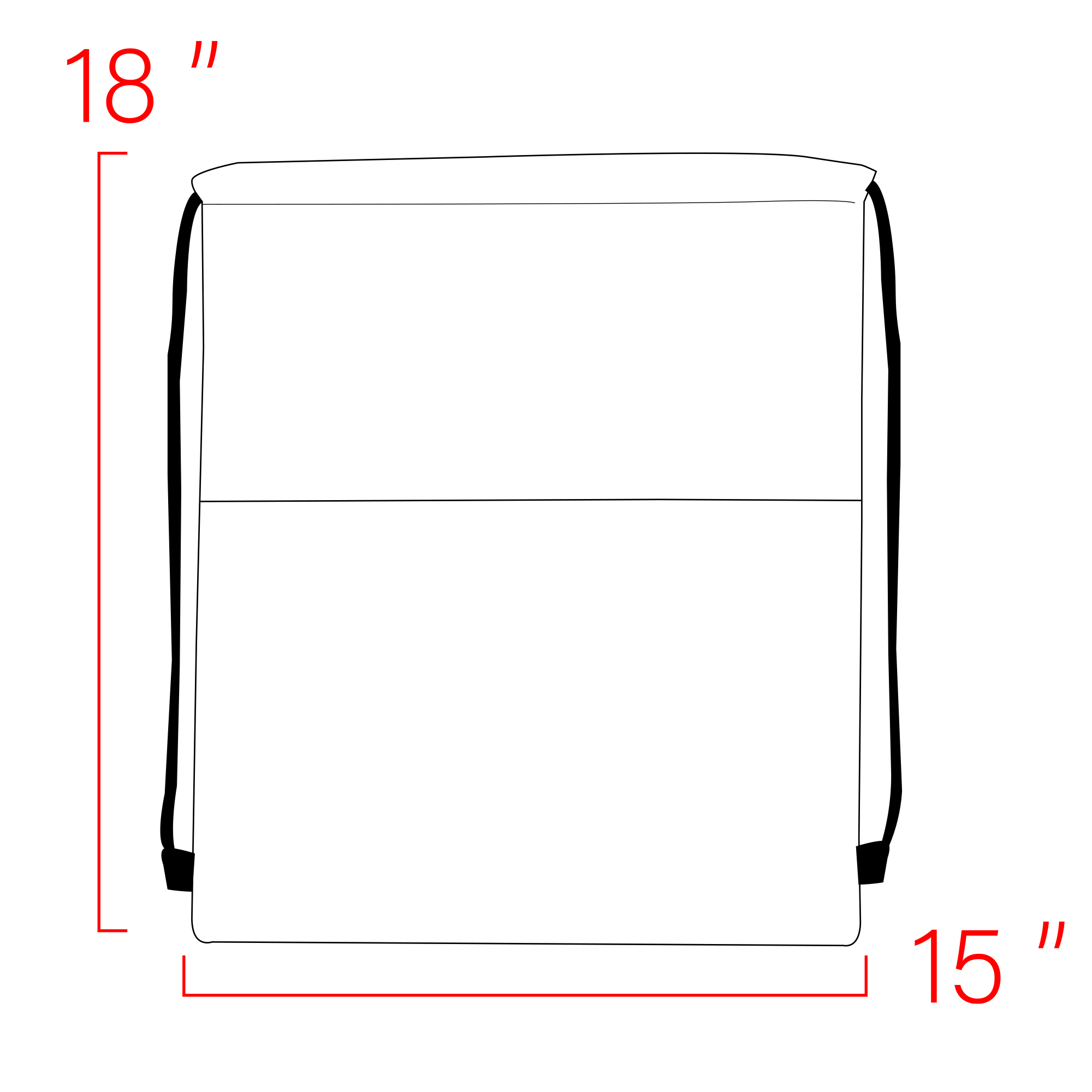 Heavy-Duty Multi-Pocket 600D Drawstring Bag 5