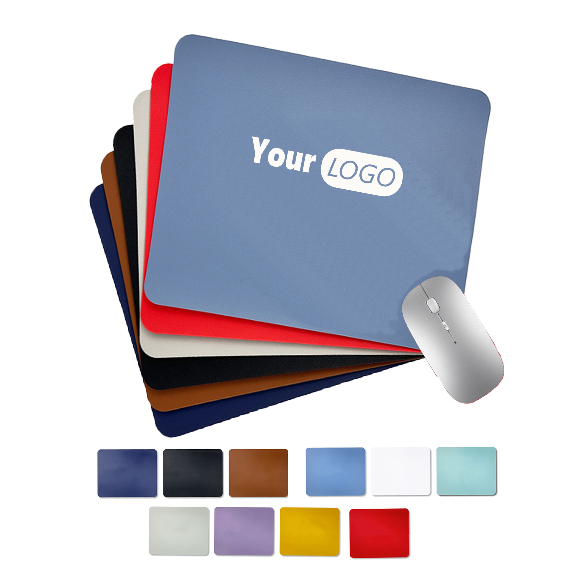 Mouse Pad PU Leather Minimum Order 50 3