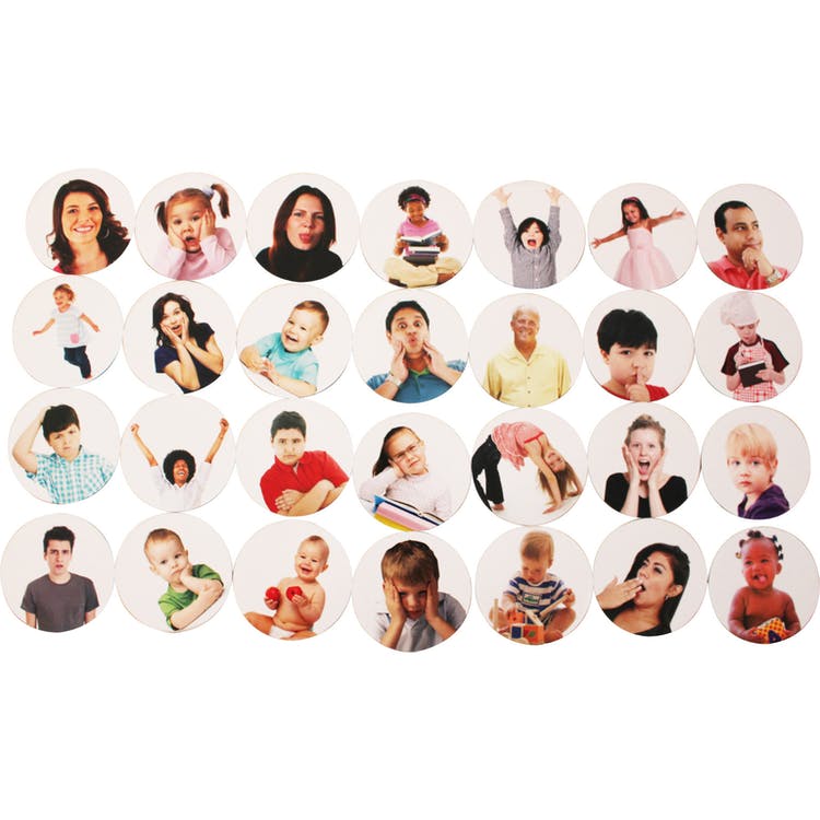 Feelings and Emotions Matching Pairs - 12 Count Ages 2+ 3