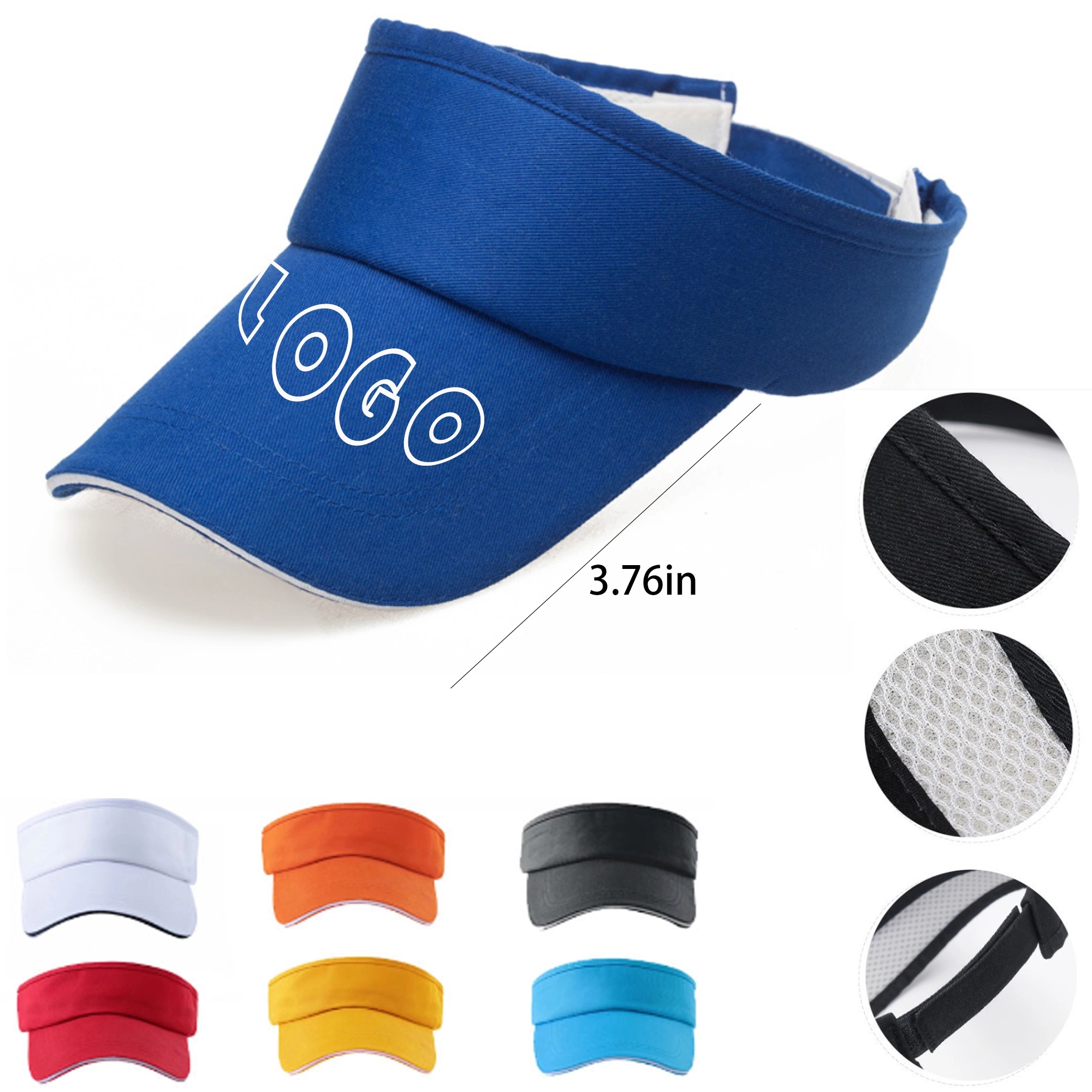 Summer Sun Visor Hat UV Protection 15