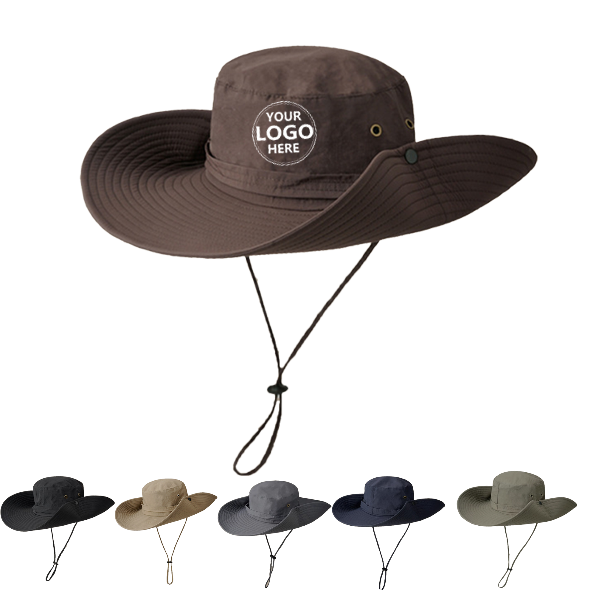 Polyester Sun Protection Fisherman Hat 3