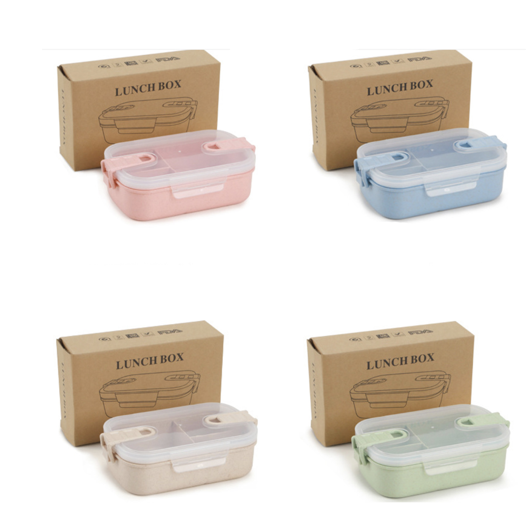 Wheat Straw Lunch Box