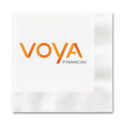 1 Ply White Luncheon Napkin, Digital