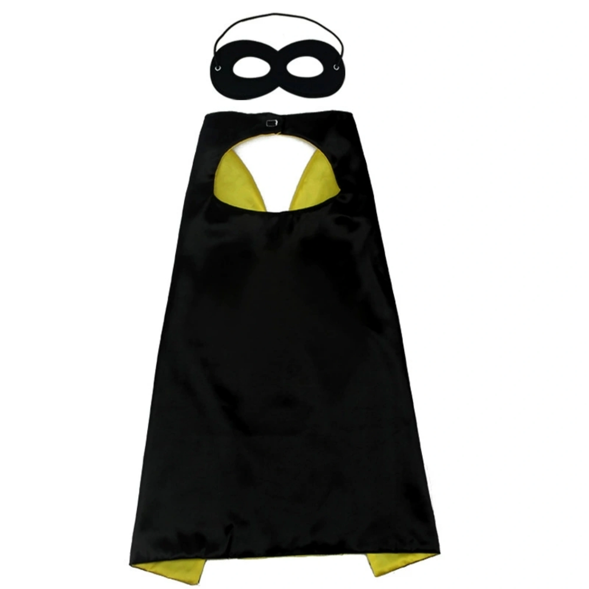 Double Satin Capes Set With Masks 5