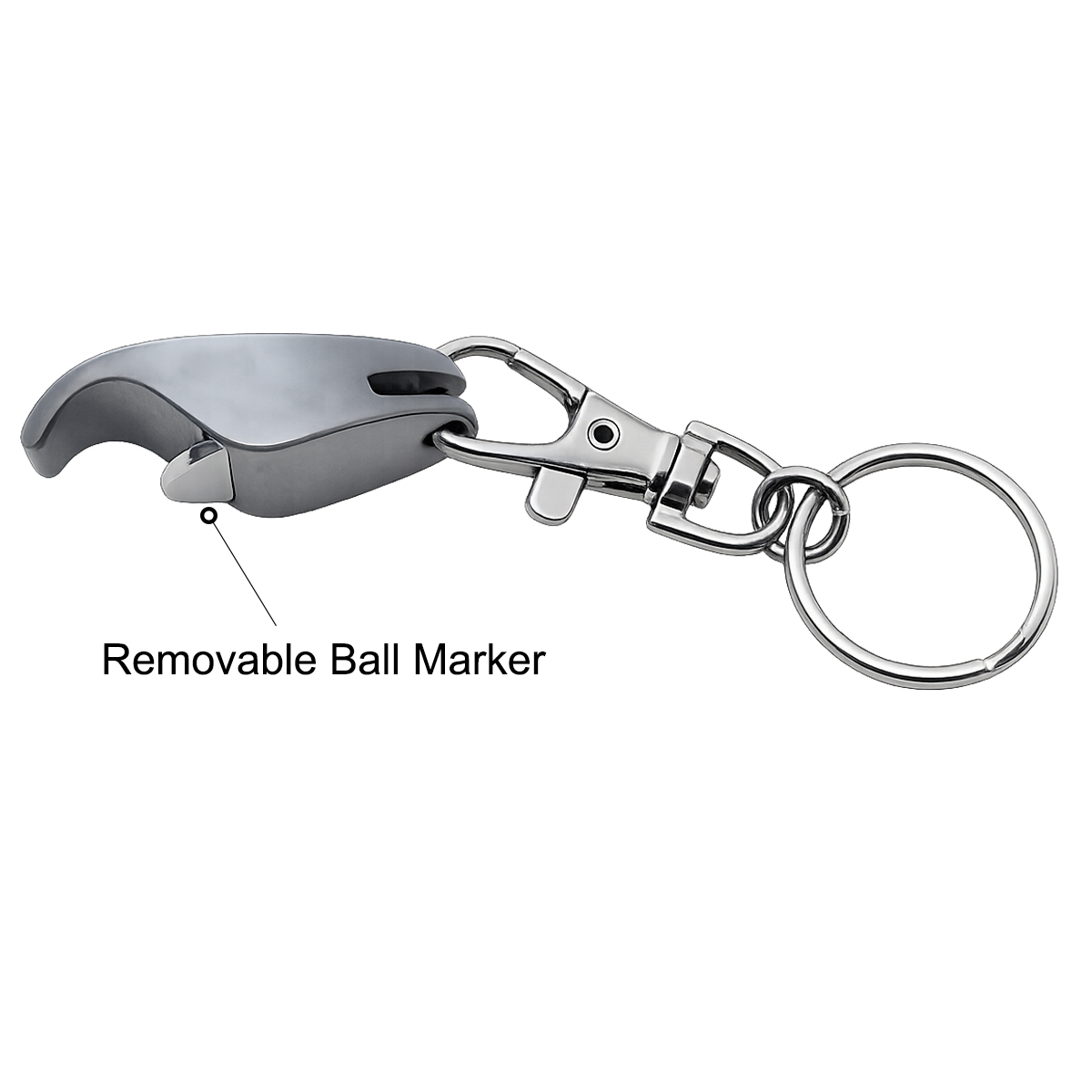2-in-1 Ball Marker Bottle Opener Keychain 5