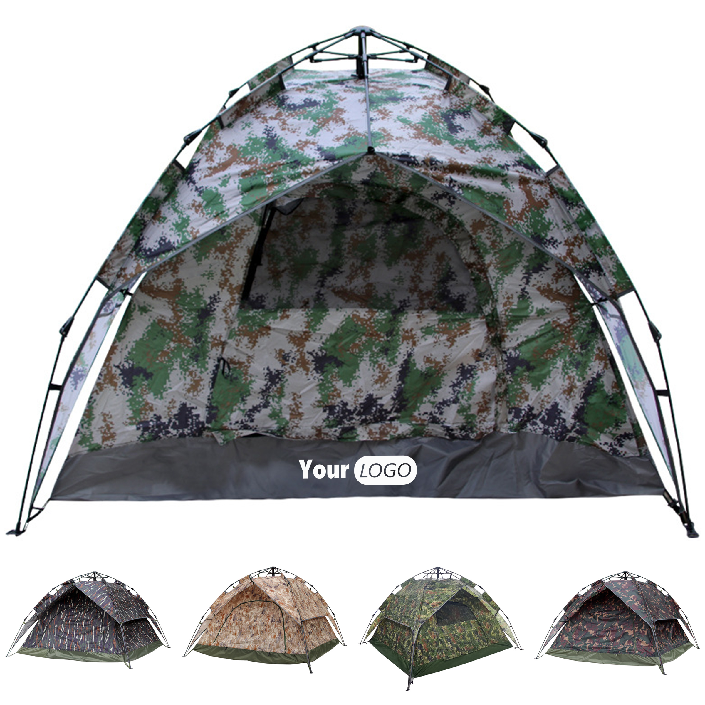 Polyester Outdoor Sunscreen Camping Tent