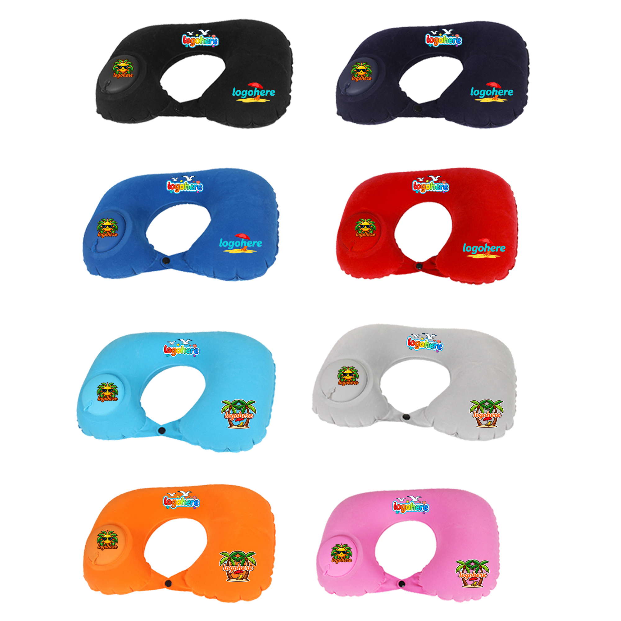 Inflatable Travel Pillow Portable 7