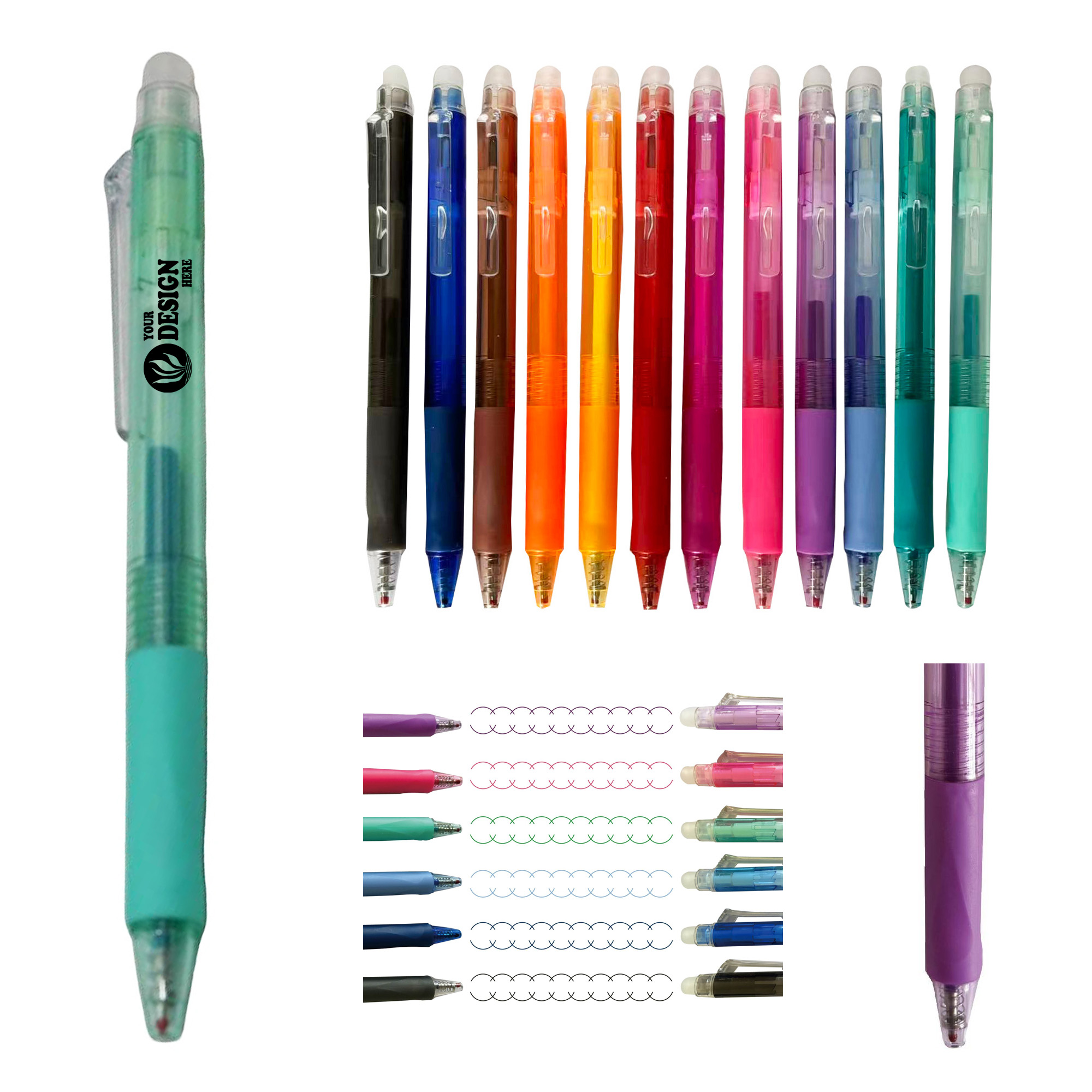 Plastic Erasable Gel Pen